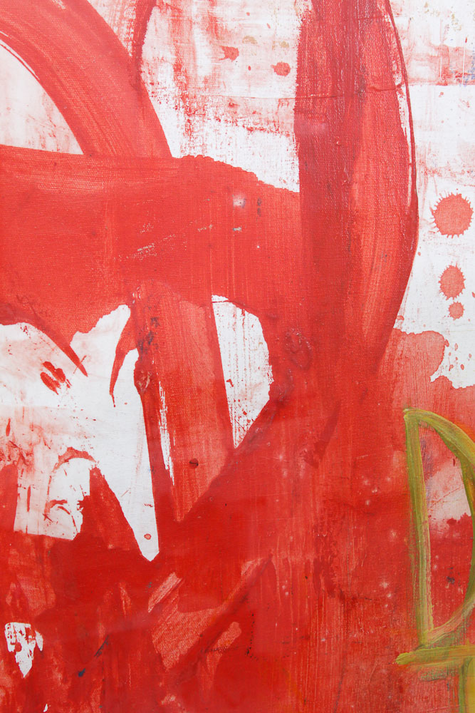 William Quigley Mixed Media Painting on Canvas "Do I have to Explain..."