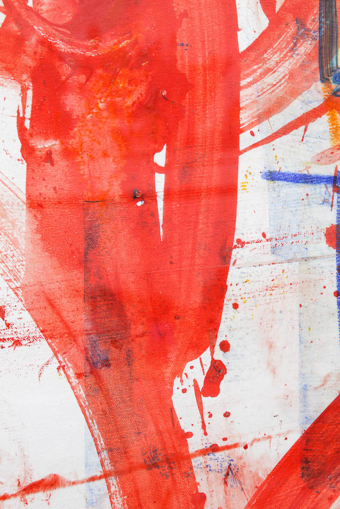 William Quigley Mixed Media Painting on Canvas "Do I have to Explain..."