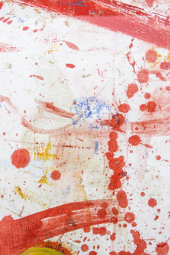 William Quigley Mixed Media Painting on Canvas "Do I have to Explain..."