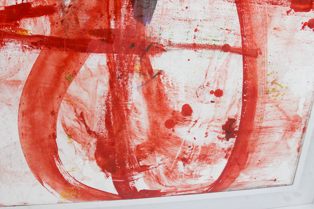 William Quigley Mixed Media Painting on Canvas "Do I have to Explain..."