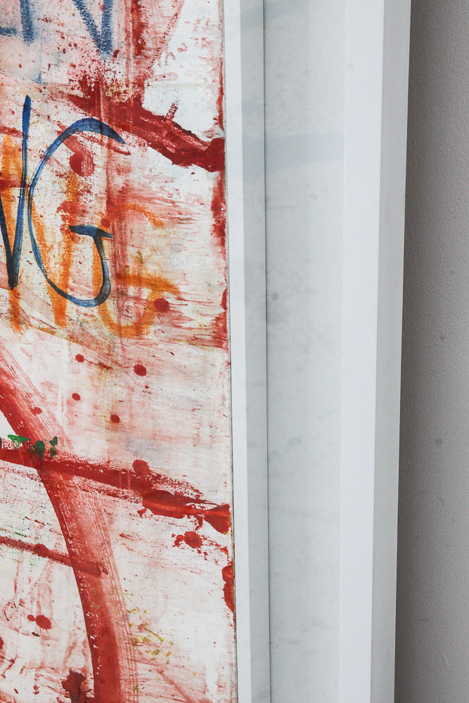 William Quigley Mixed Media Painting on Canvas "Do I have to Explain..."