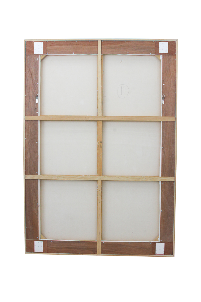 William Quigley Mixed Media Painting on Canvas "Do I have to Explain..."