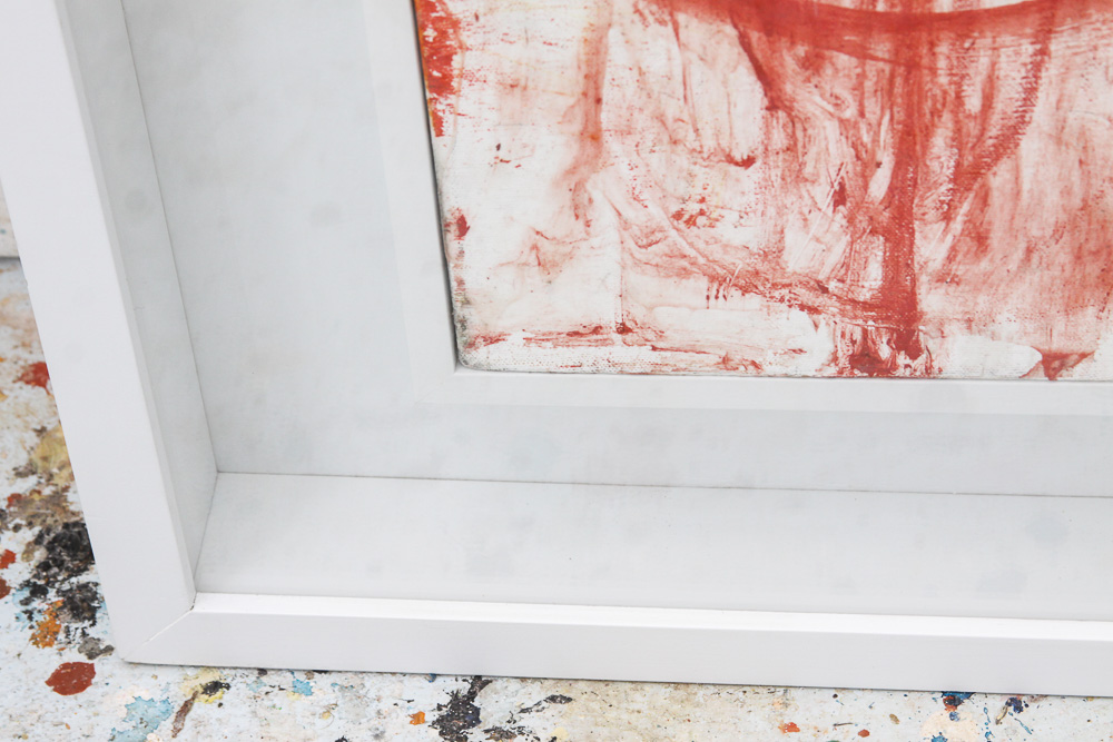 William Quigley Mixed Media Painting on Canvas "Do I have to Explain..."