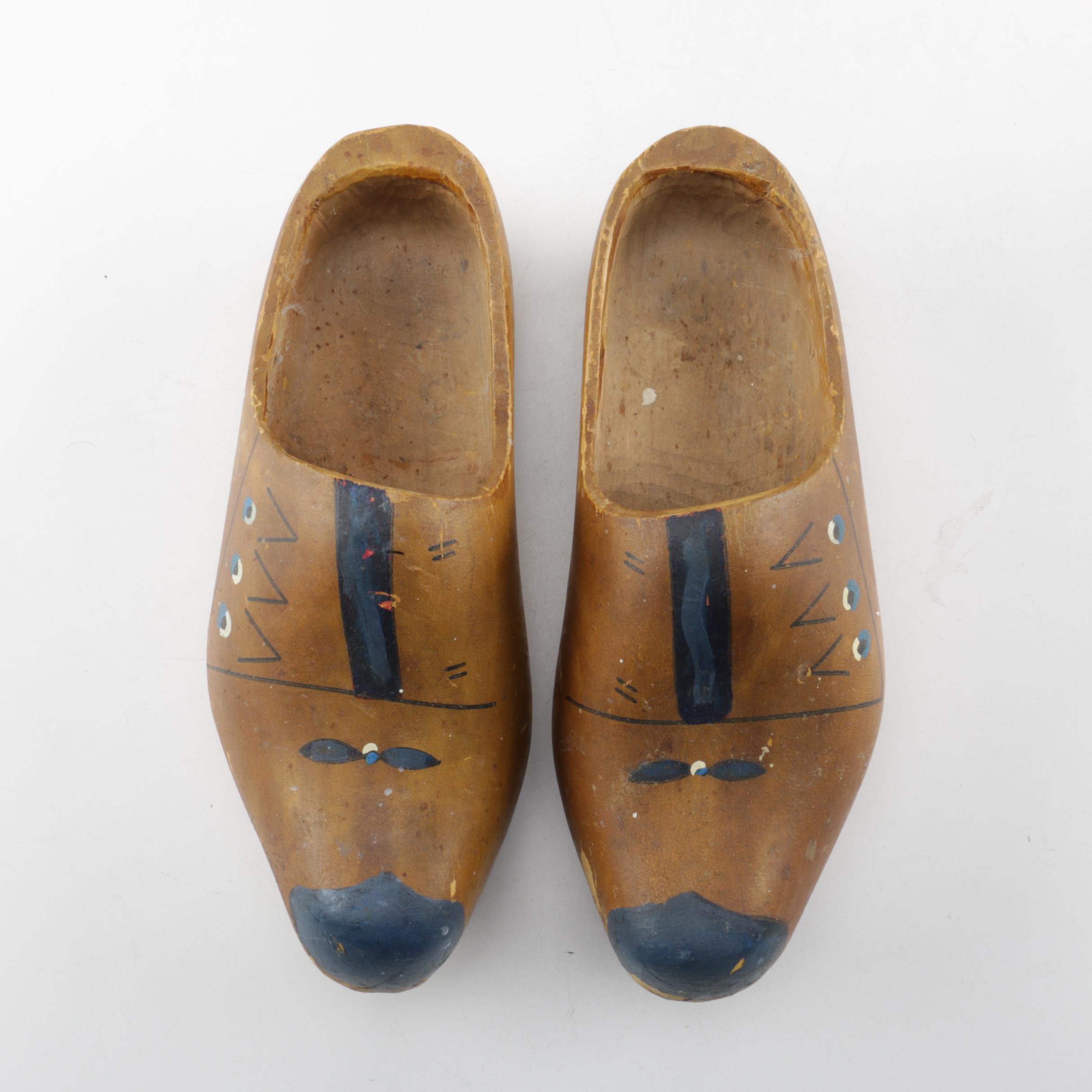 Decorative Wooden Clogs