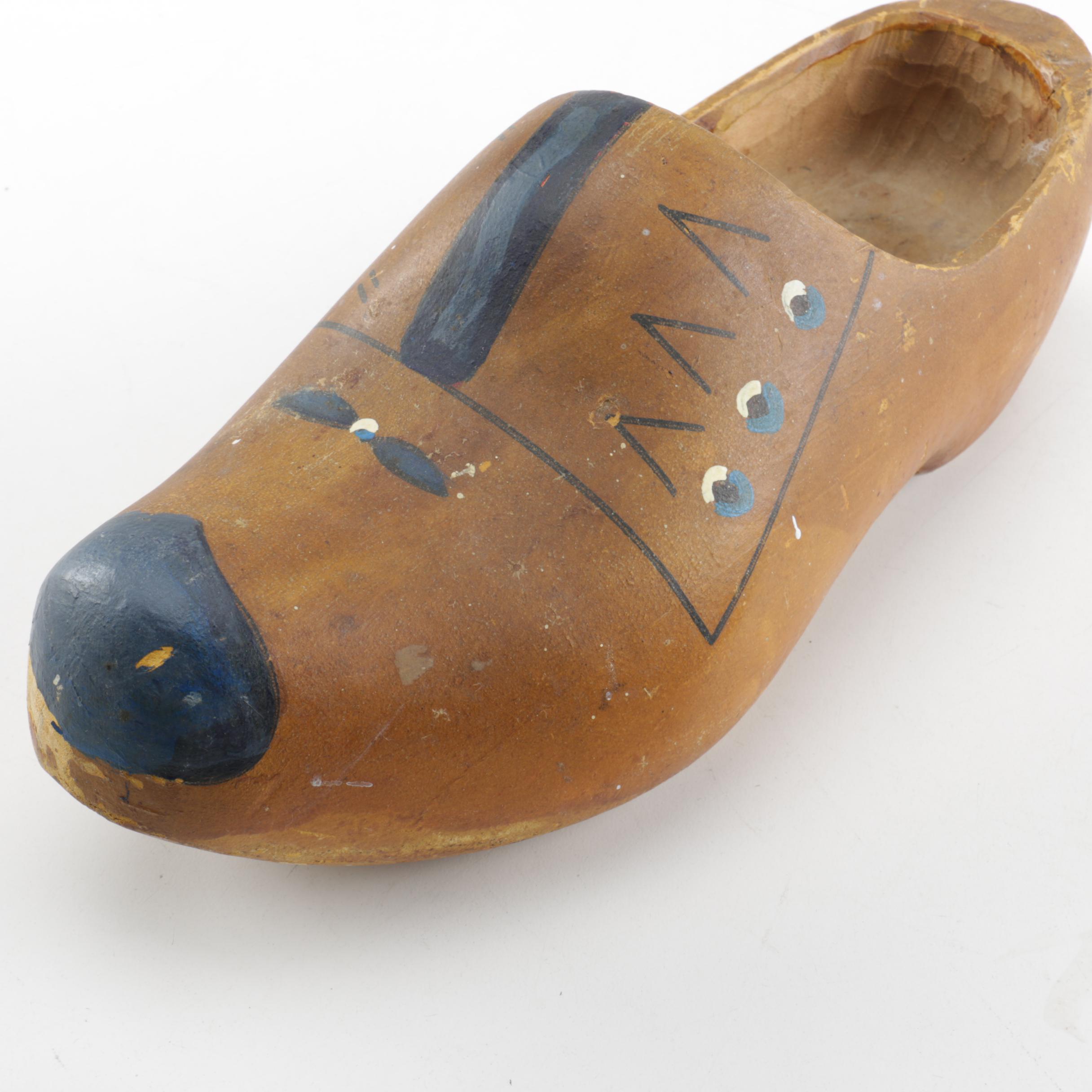 Decorative Wooden Clogs