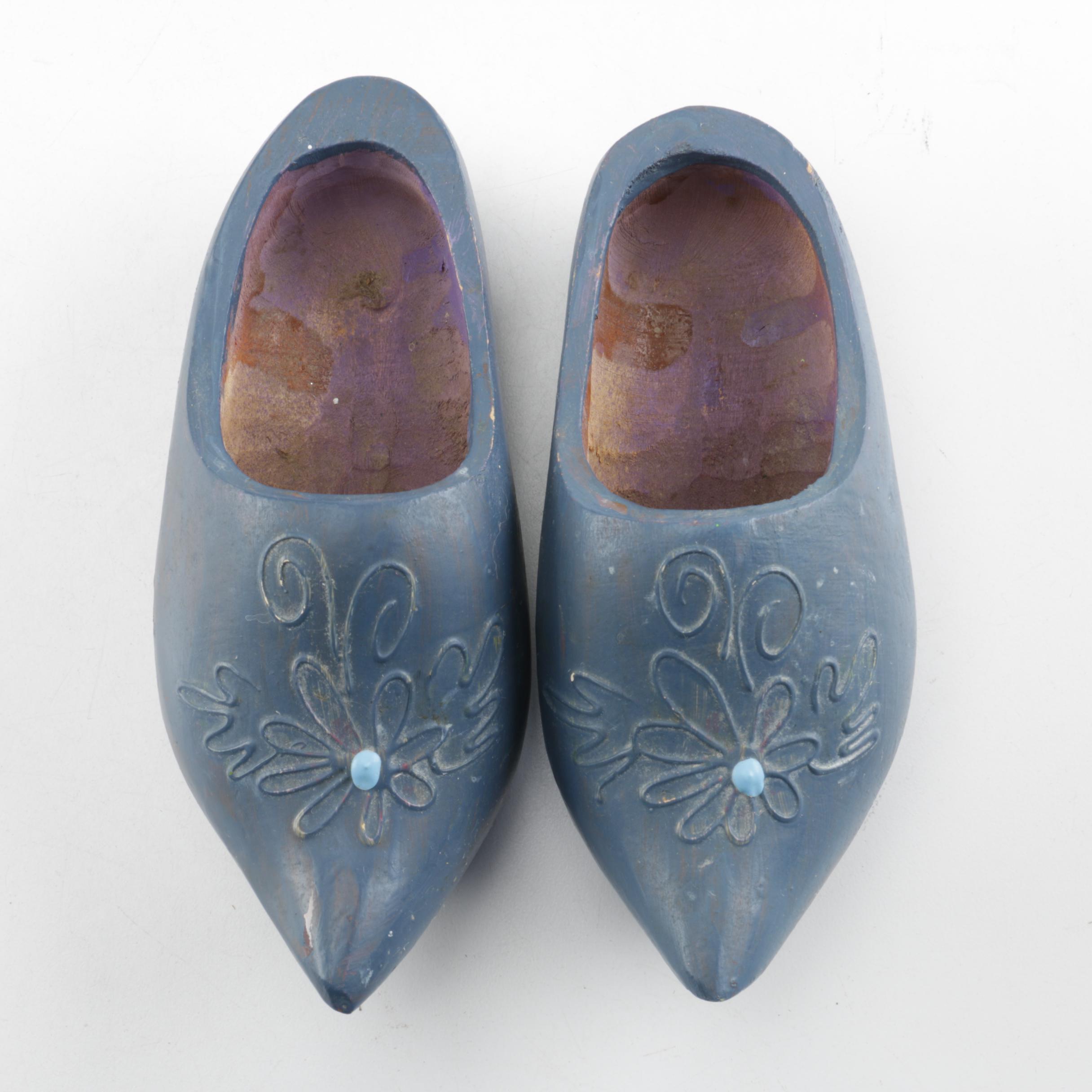 Decorative Wooden Clogs