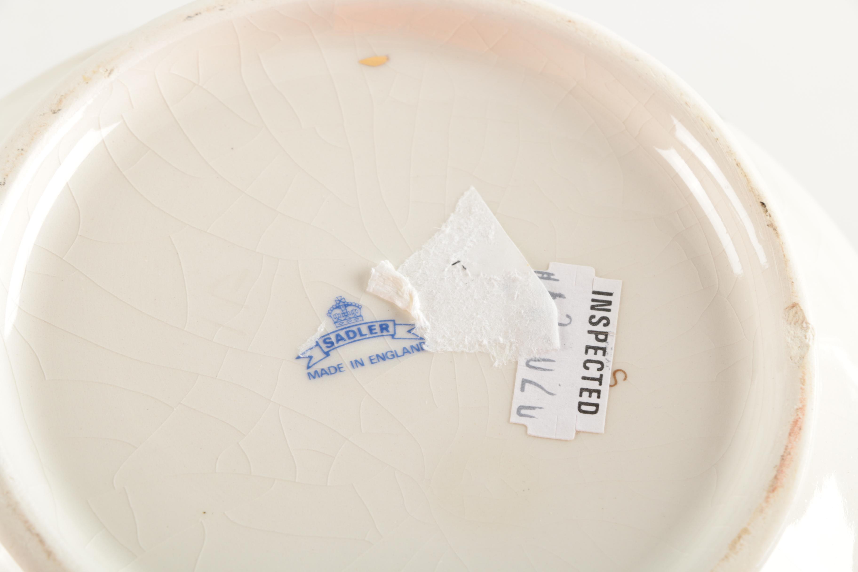 Violet Motif Teapots with Arthur Wood & Co.