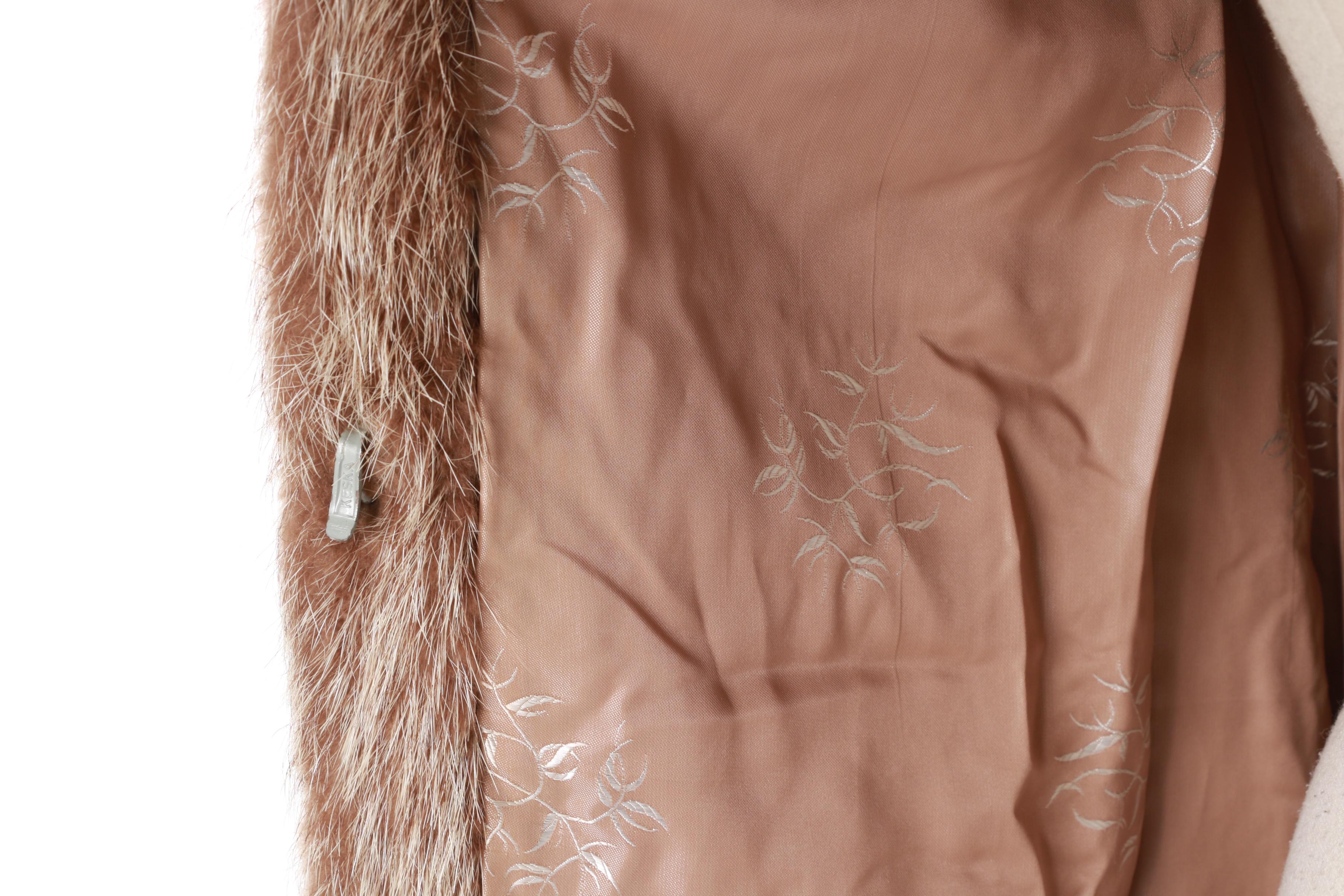 Women's Raccoon Fur Coat by Krakowskie Zaklady Futrzarskie