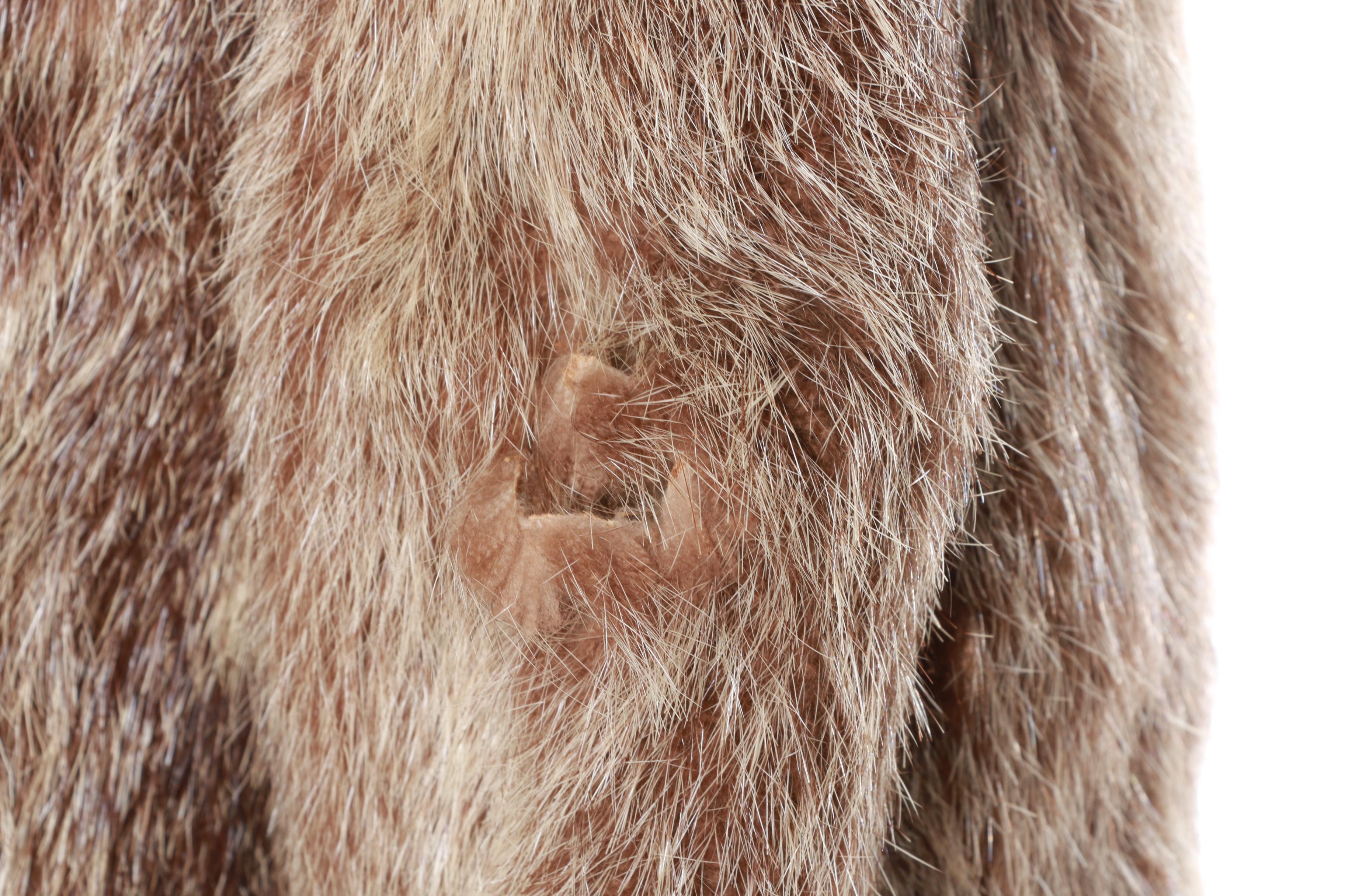 Women's Raccoon Fur Coat by Krakowskie Zaklady Futrzarskie