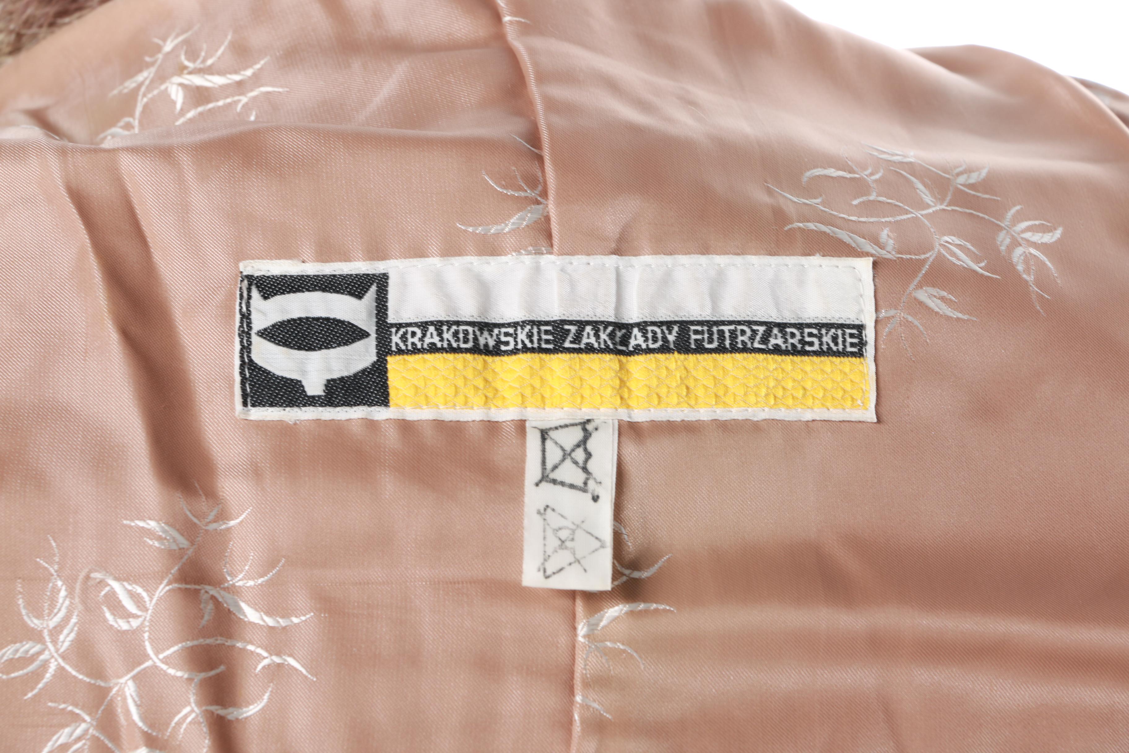 Women's Raccoon Fur Coat by Krakowskie Zaklady Futrzarskie