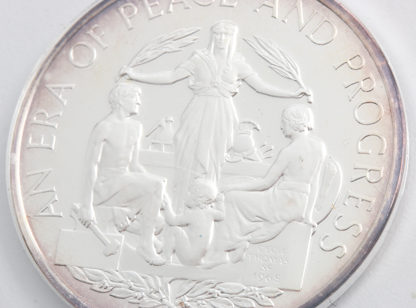 1968 Queen Victoria Commemorative Silver Proof Medal