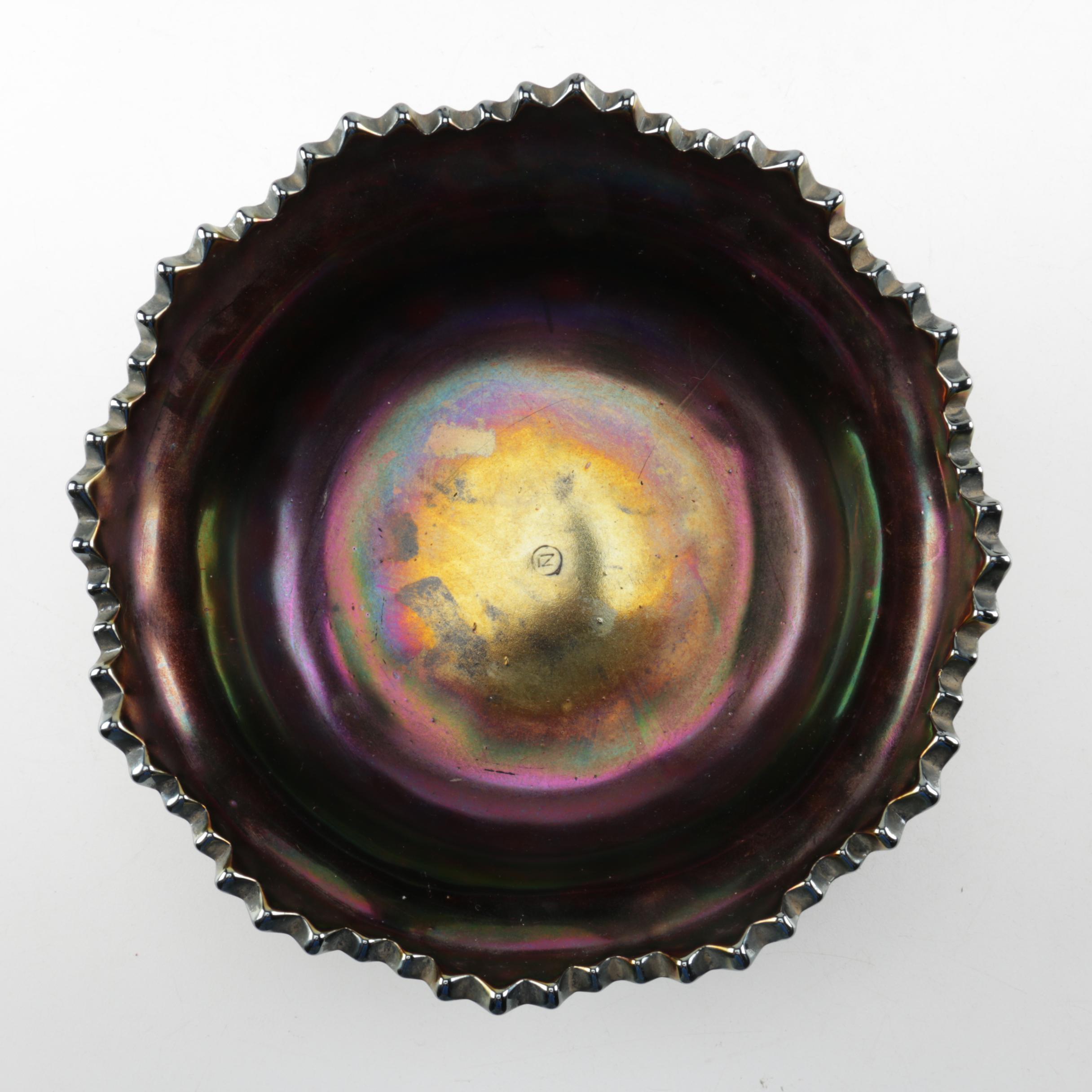 Carnival Glass Dishes with Northwood