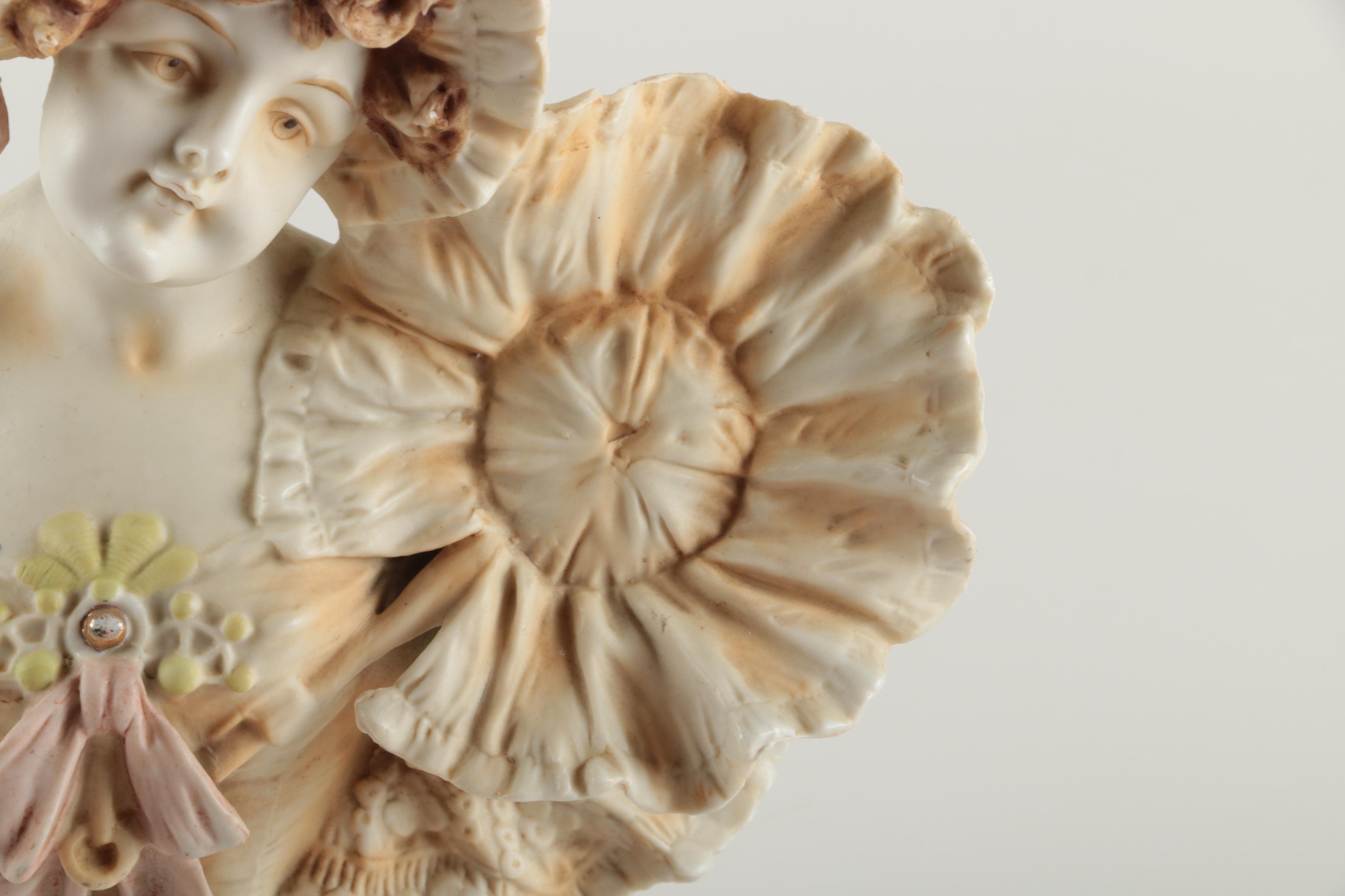 Porcelain Bust of a Woman