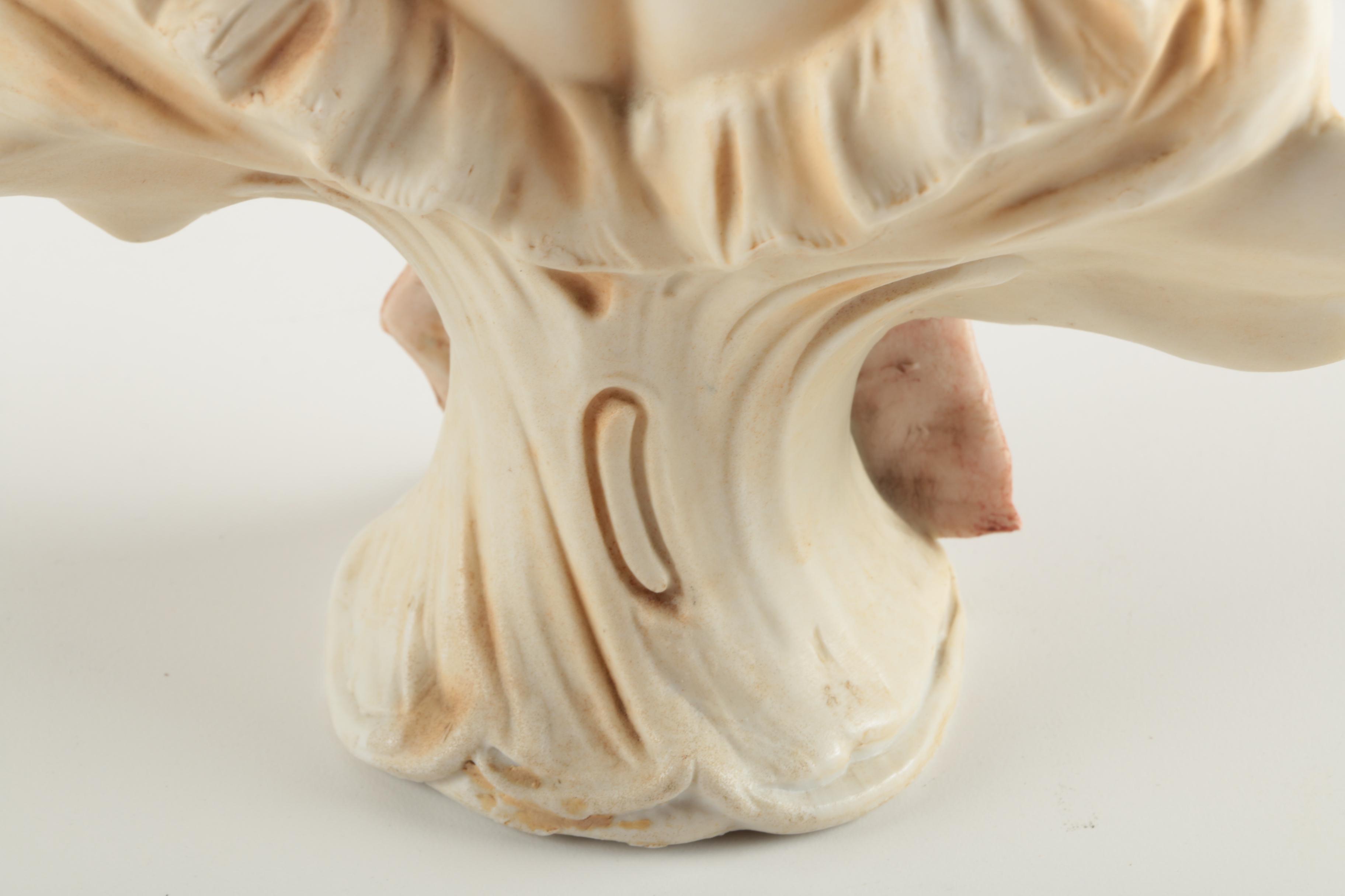 Porcelain Bust of a Woman