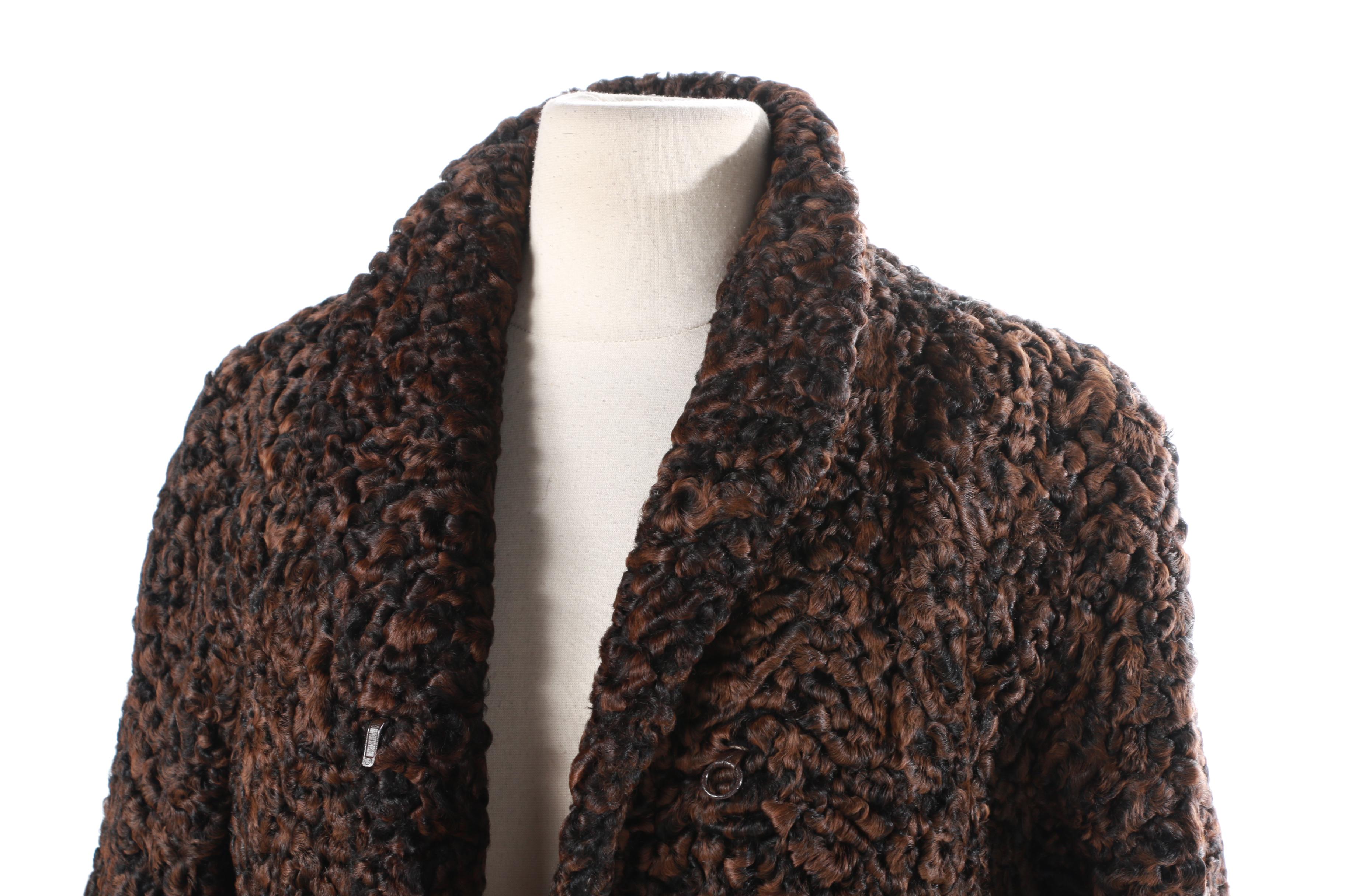 Women's Persian Lamb Coat by Silver and Landau of Chicago