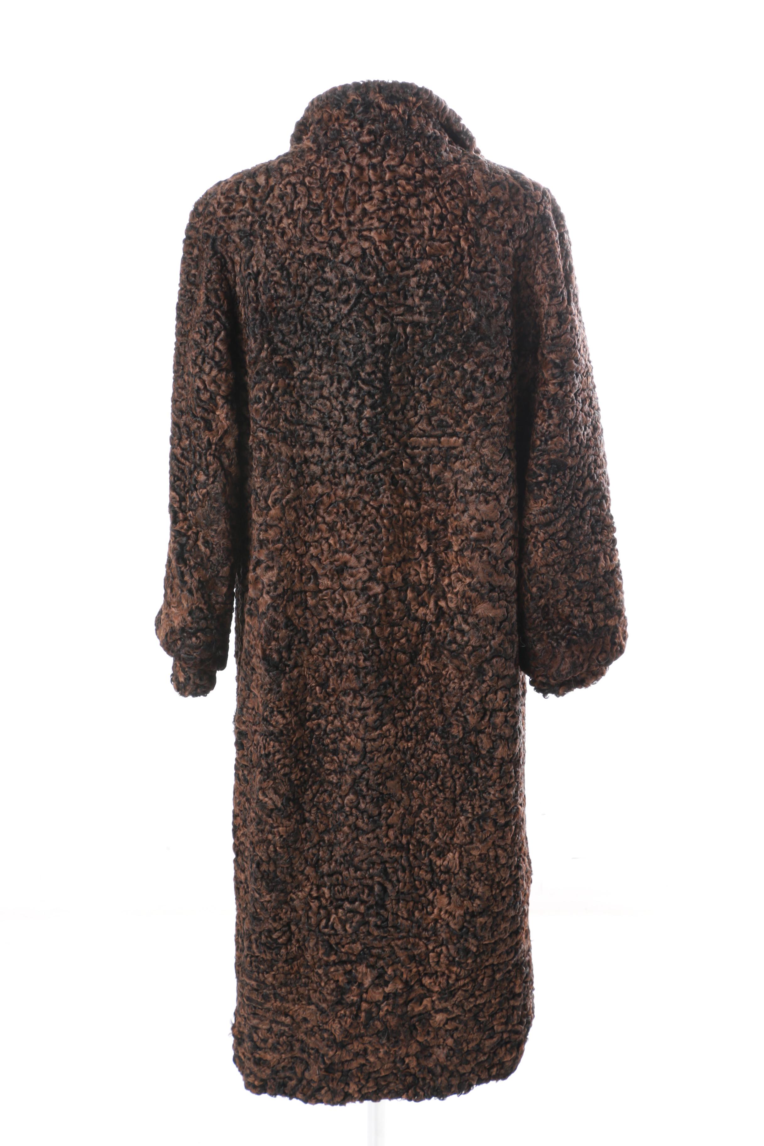 Women's Persian Lamb Coat by Silver and Landau of Chicago