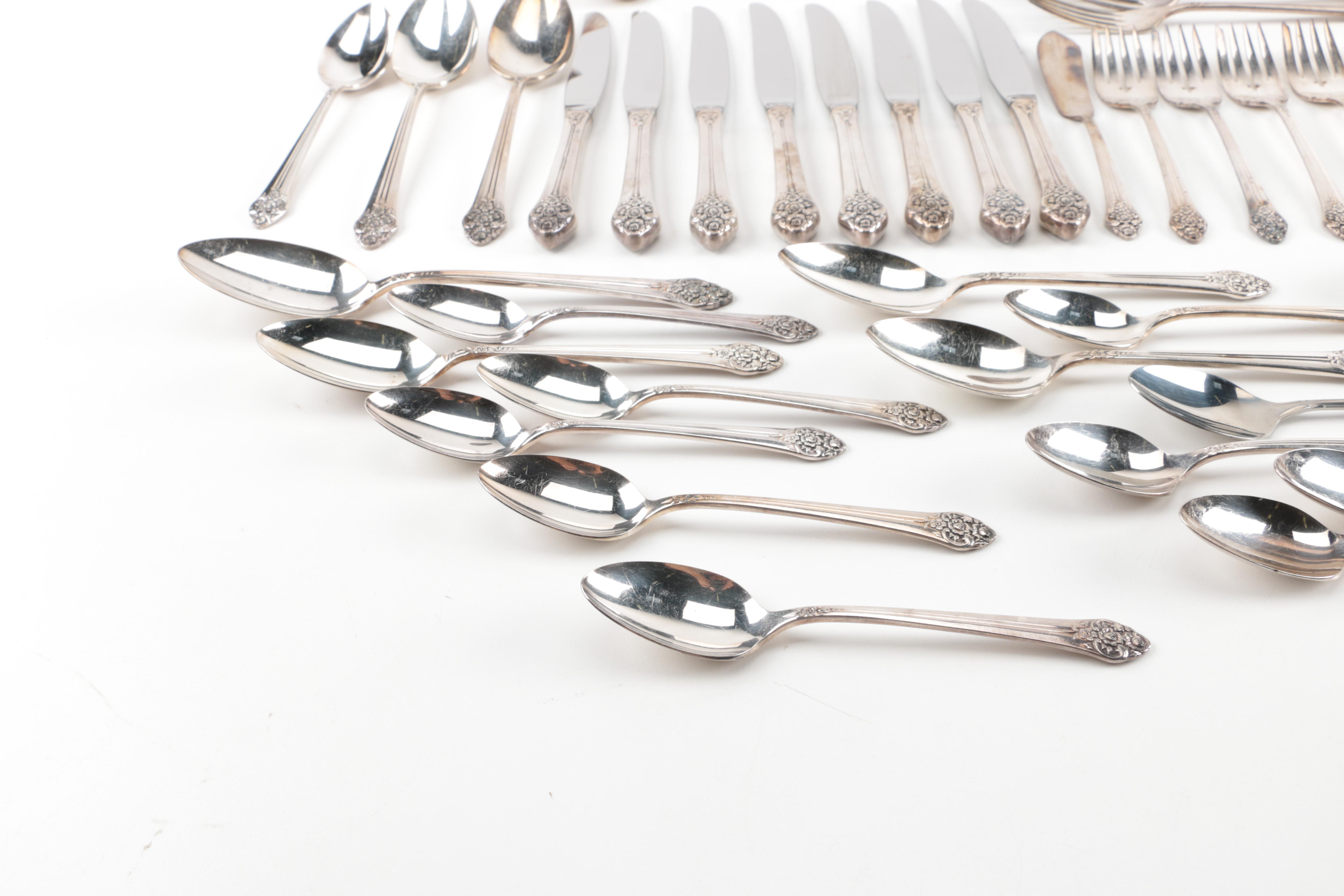1881 Rogers/Oneida "Plantation" Silver Plate Flatware