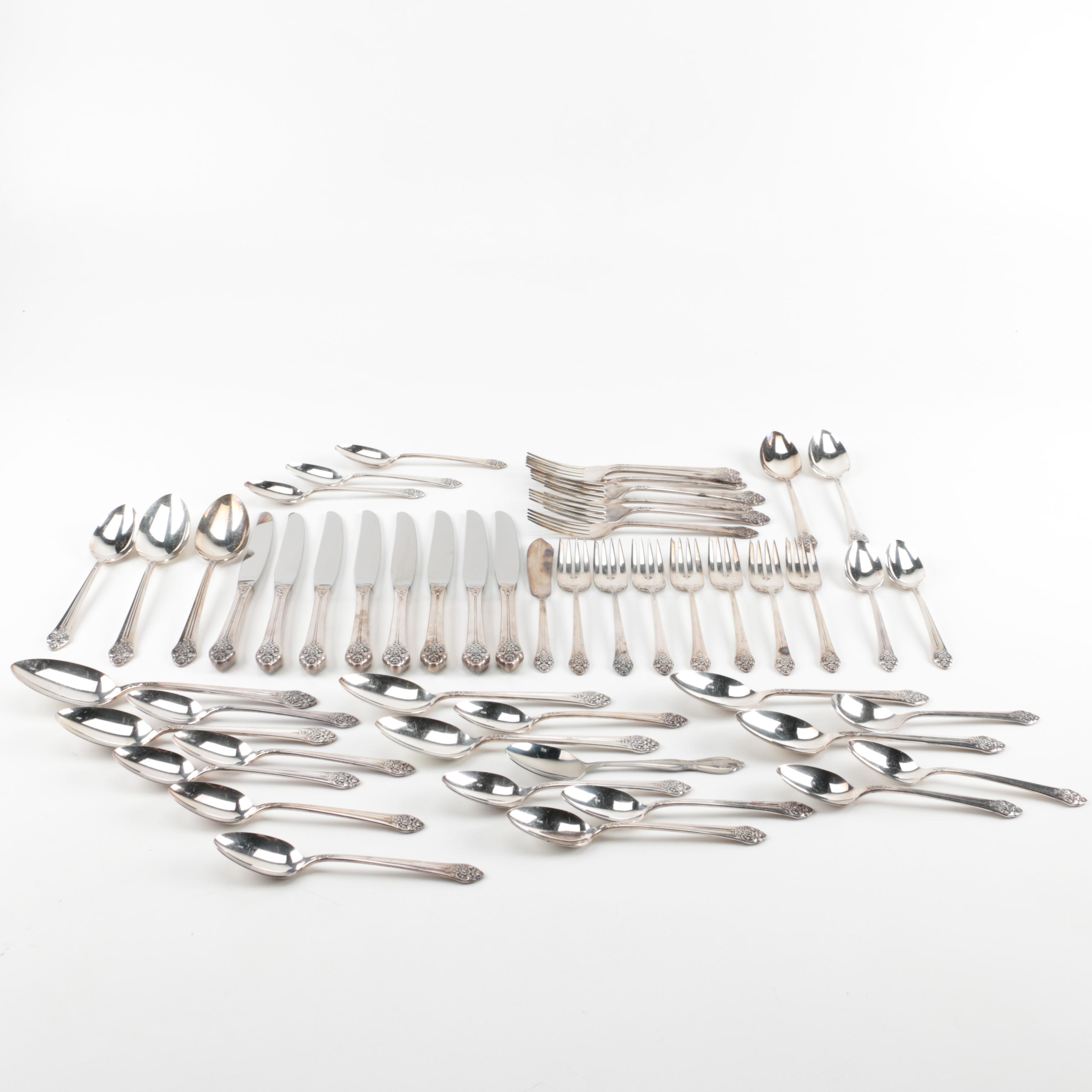 1881 Rogers/Oneida "Plantation" Silver Plate Flatware