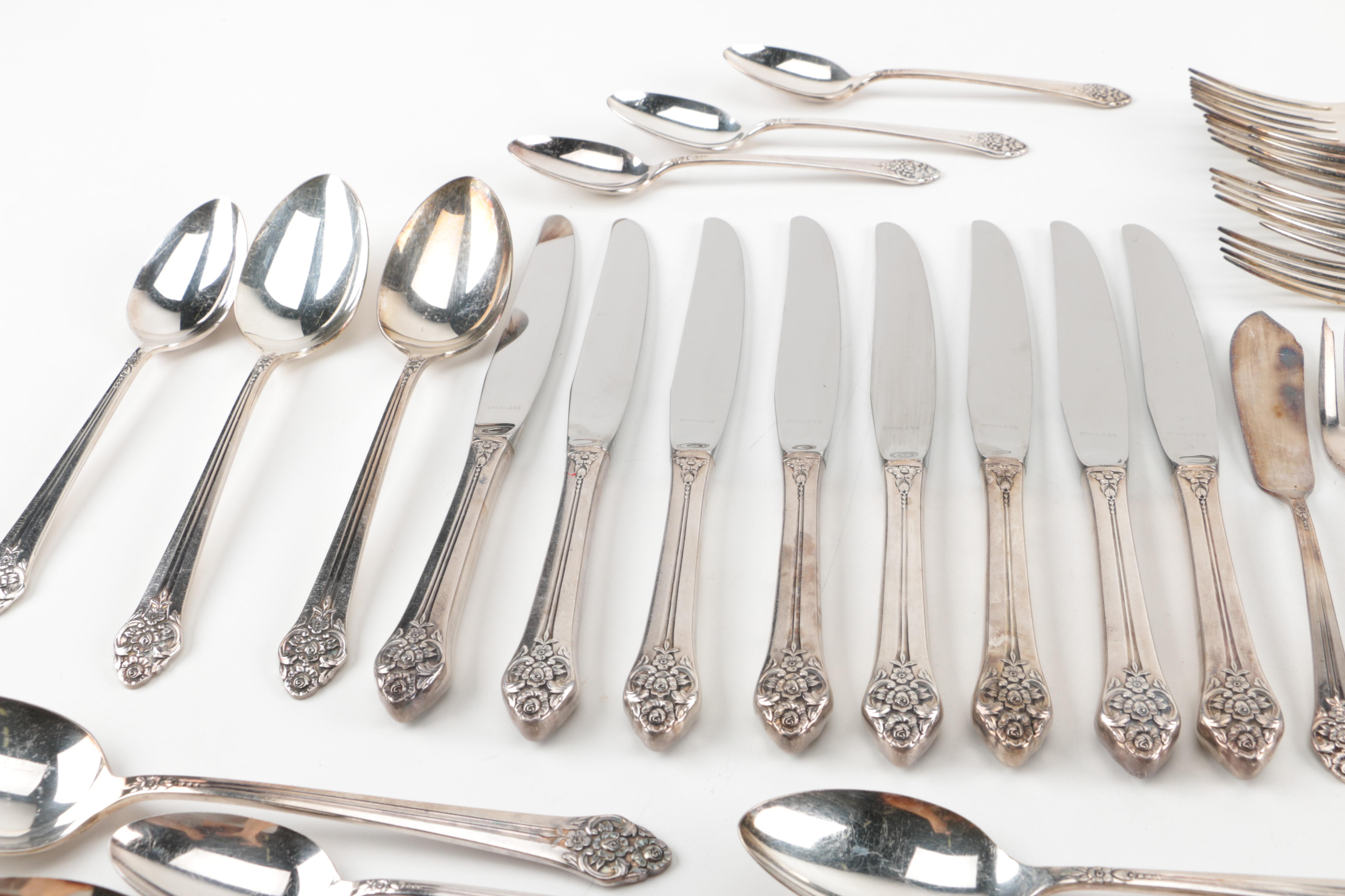 1881 Rogers/Oneida "Plantation" Silver Plate Flatware