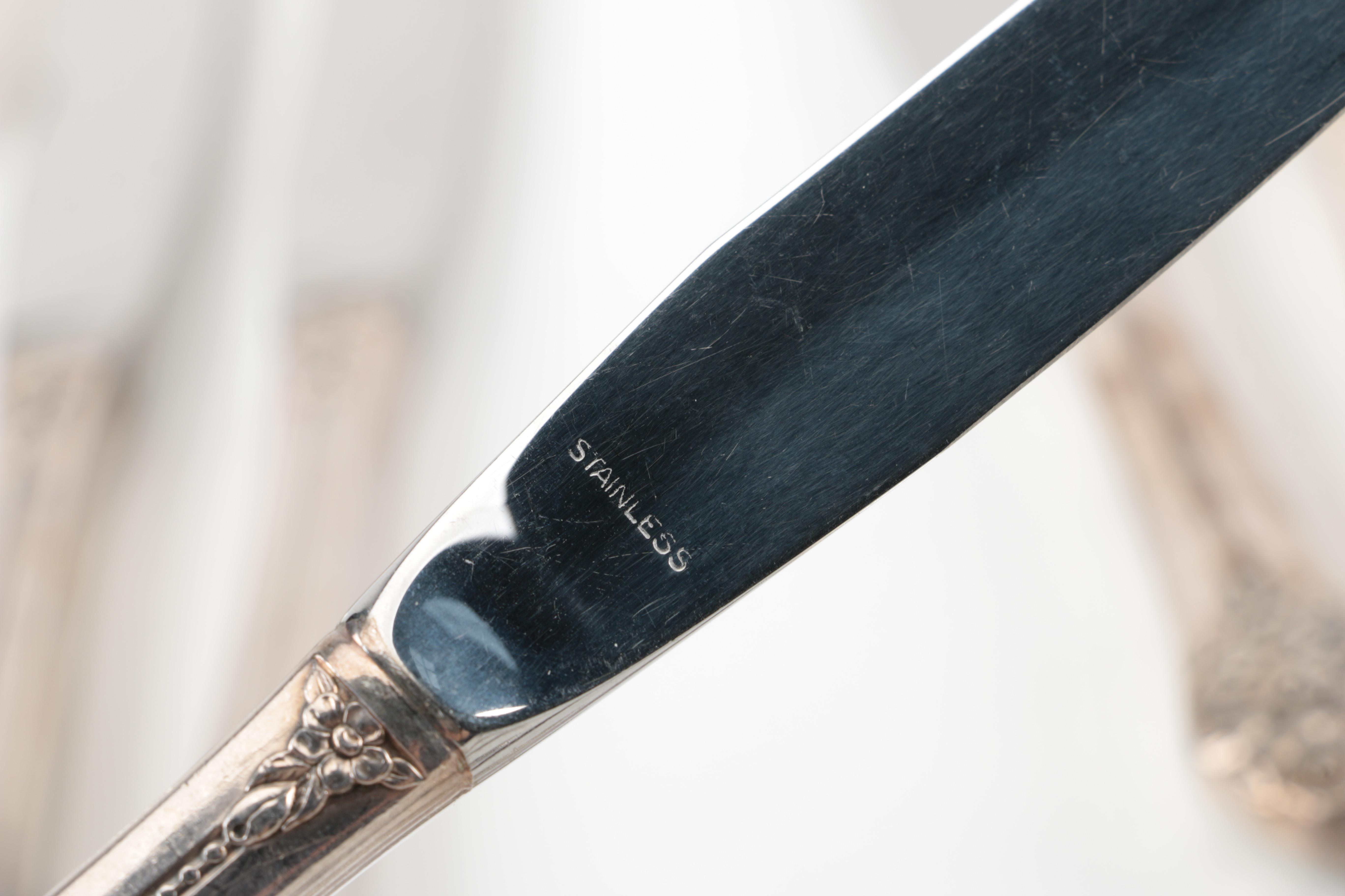 1881 Rogers/Oneida "Plantation" Silver Plate Flatware