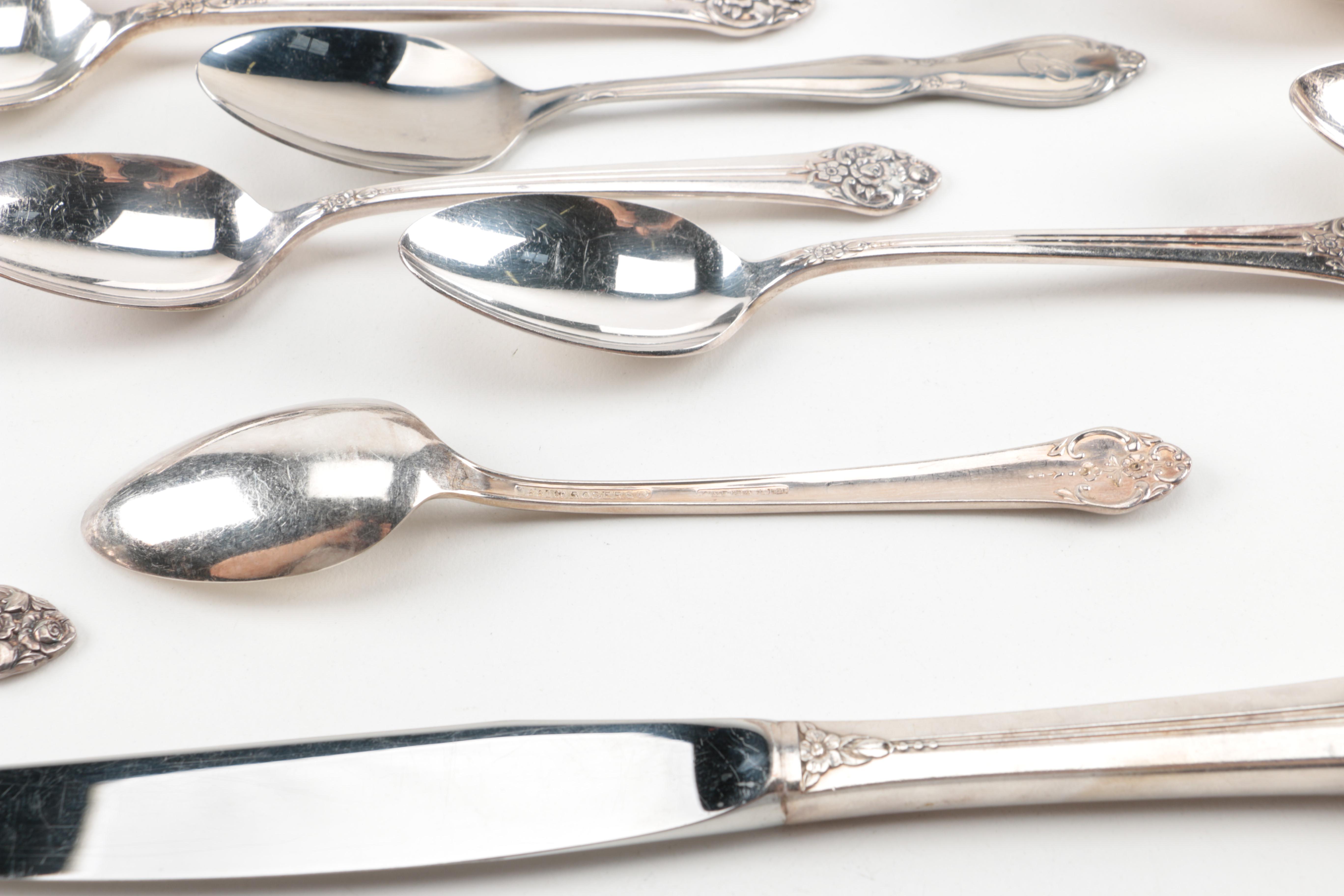 1881 Rogers/Oneida "Plantation" Silver Plate Flatware