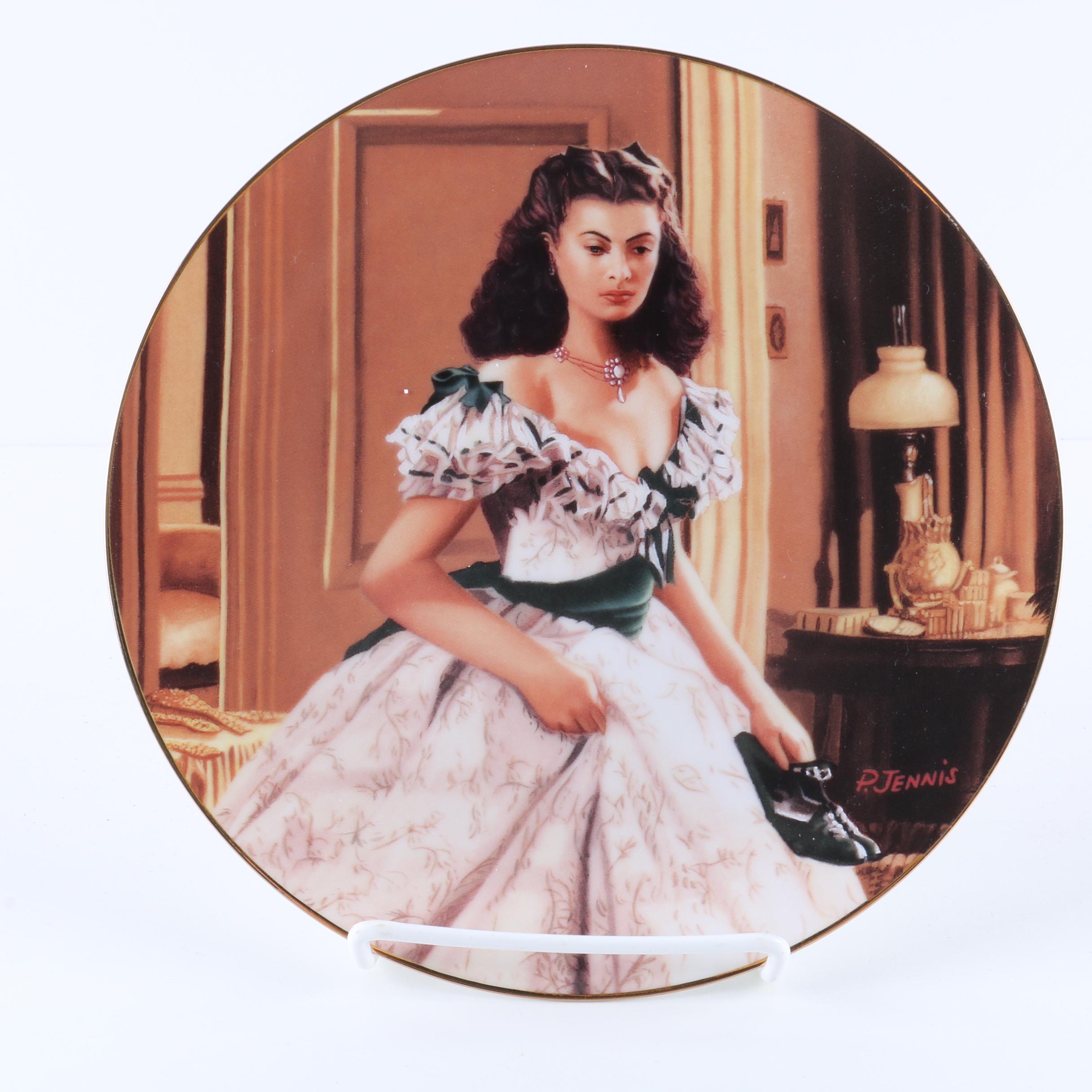 W.S. George "Gone with the Wind" Limited Edition Commemorative Plates