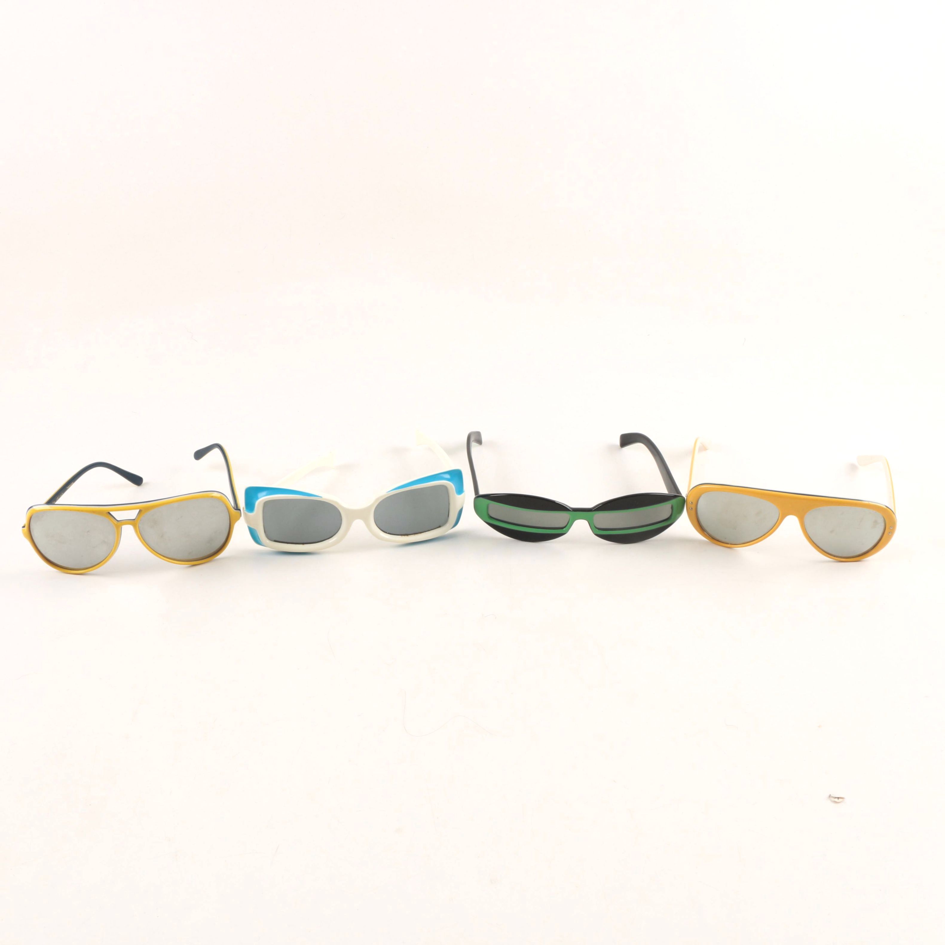 Vintage Sunglasses Including Ski Optiks