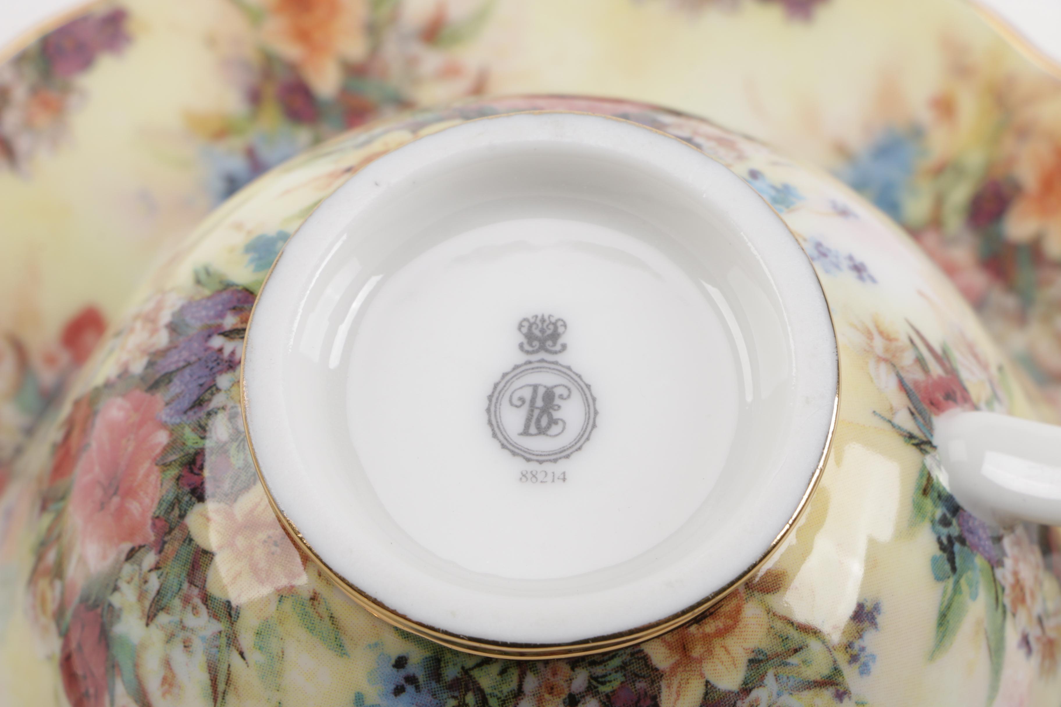 Bradford Editions "Lena Liu’s Glorious Chintz" Tableware and More