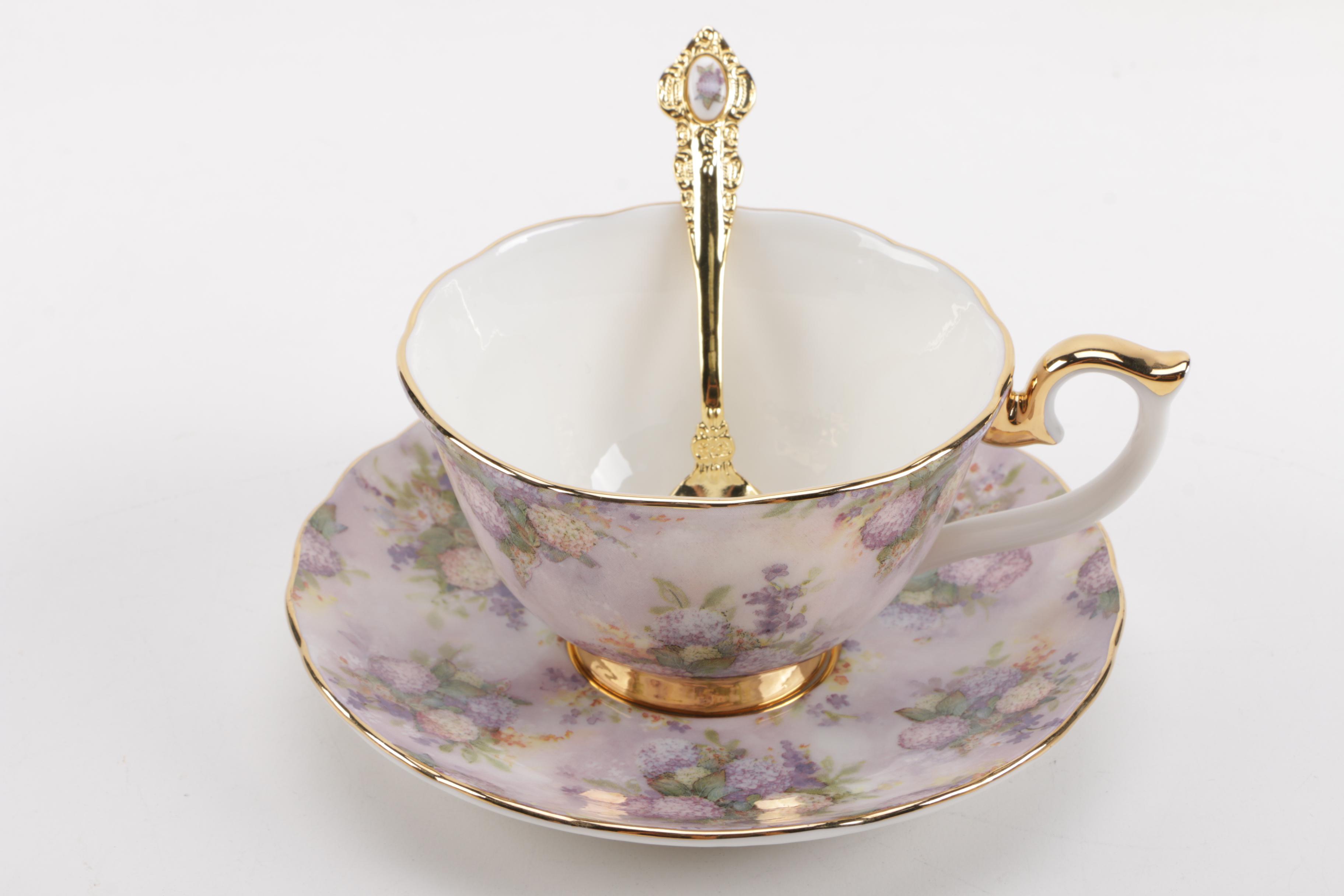Bradford Editions "Lena Liu’s Glorious Chintz" Tableware and More