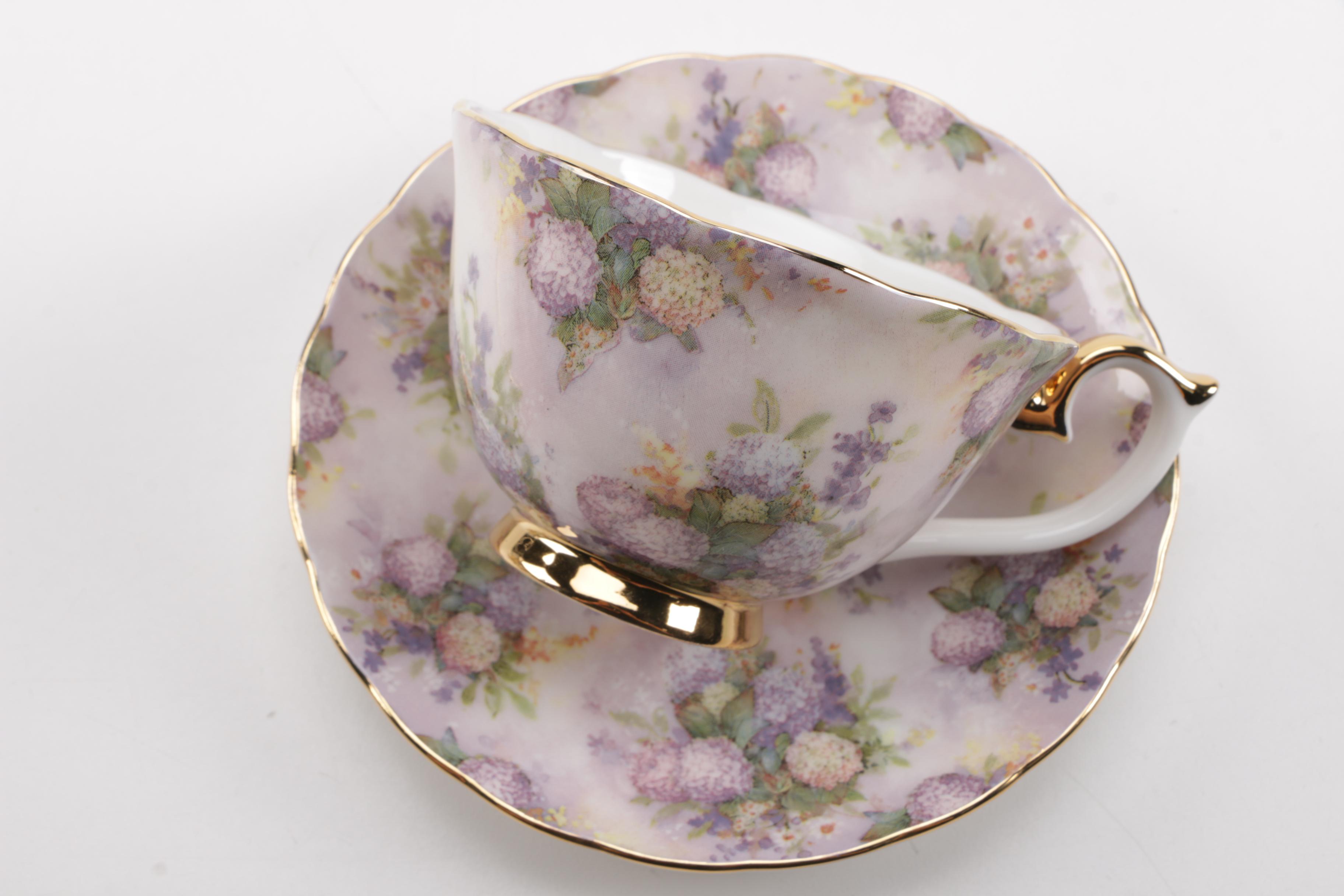 Bradford Editions "Lena Liu’s Glorious Chintz" Tableware and More
