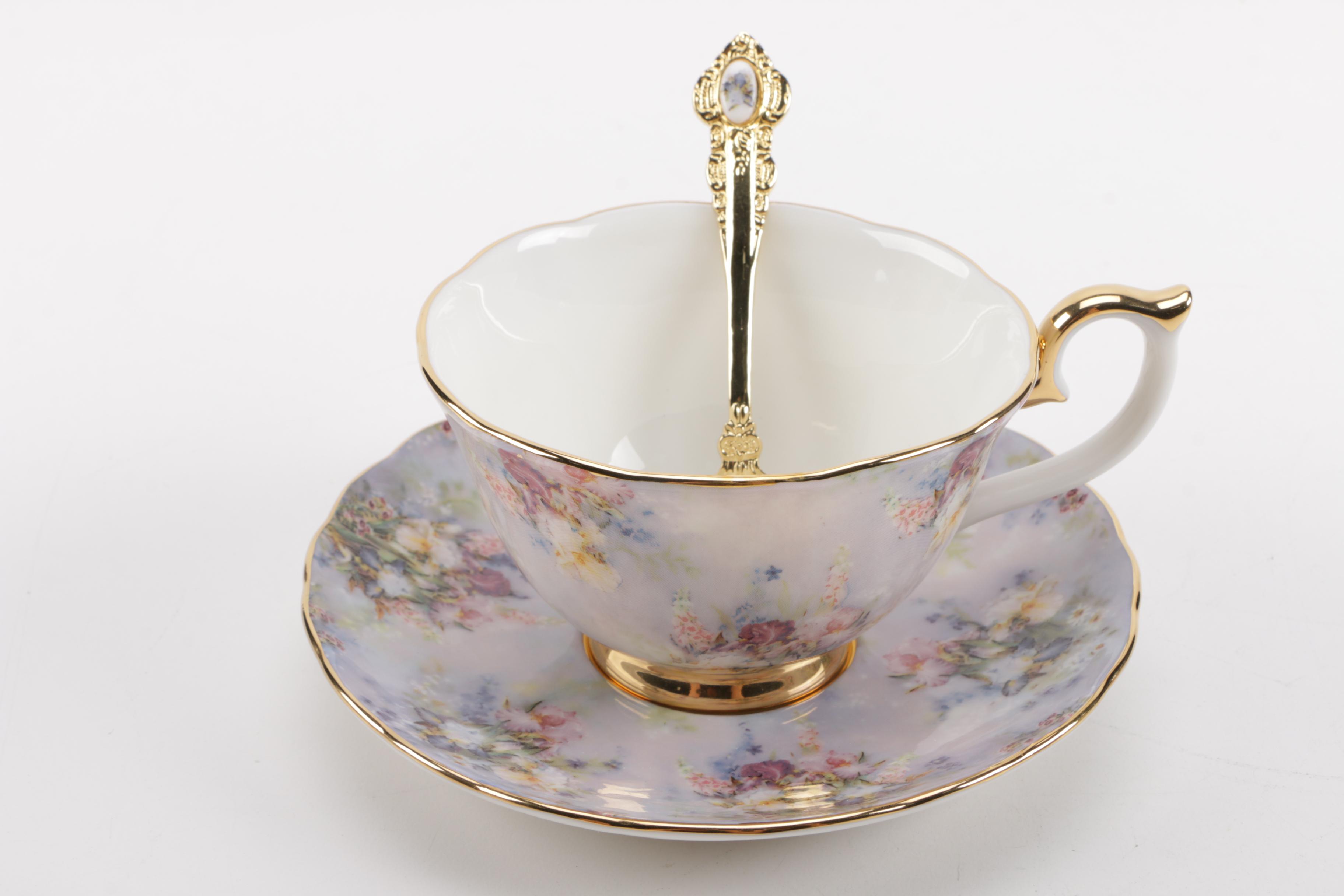 Bradford Editions "Lena Liu’s Glorious Chintz" Tableware and More