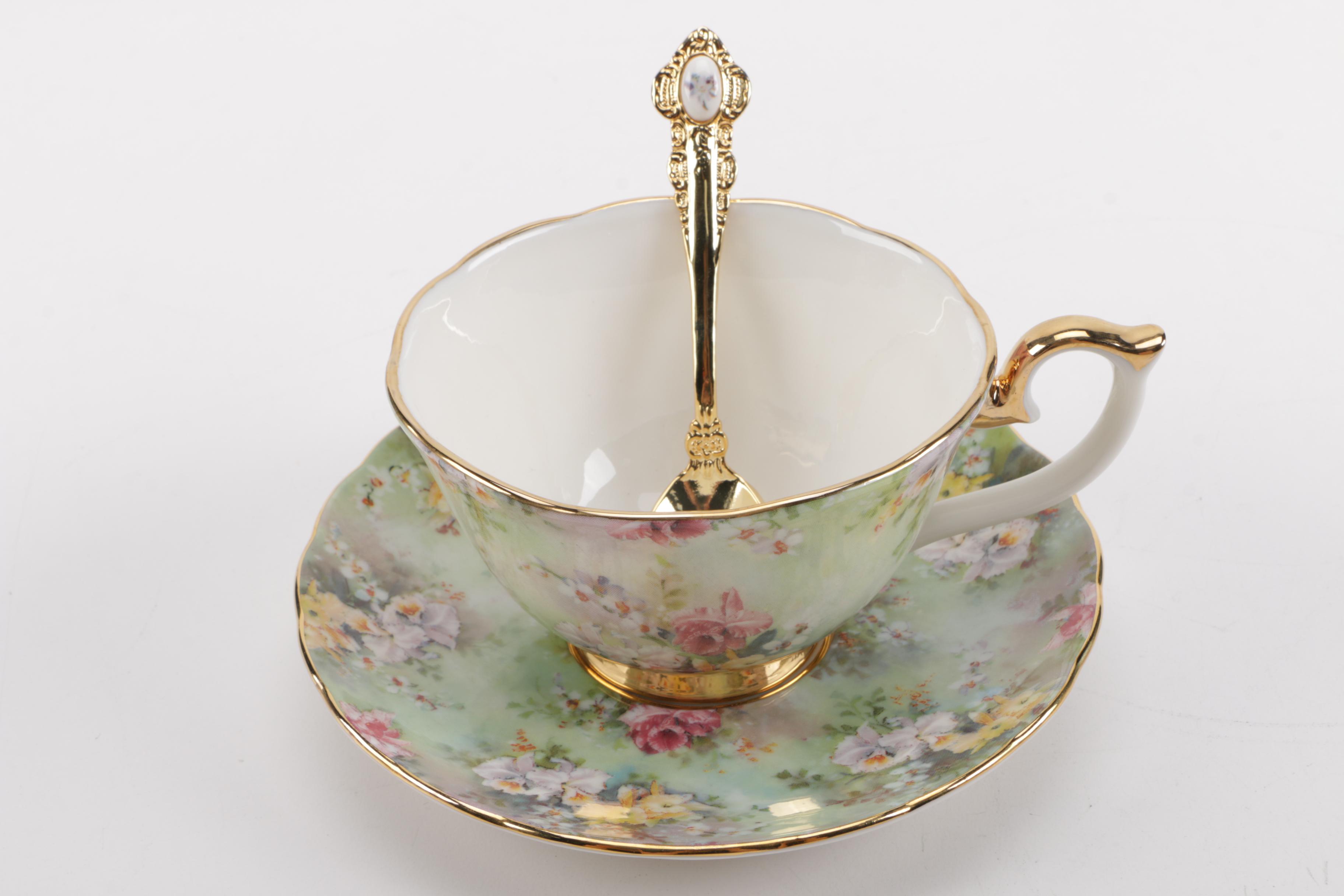 Bradford Editions "Lena Liu’s Glorious Chintz" Tableware and More
