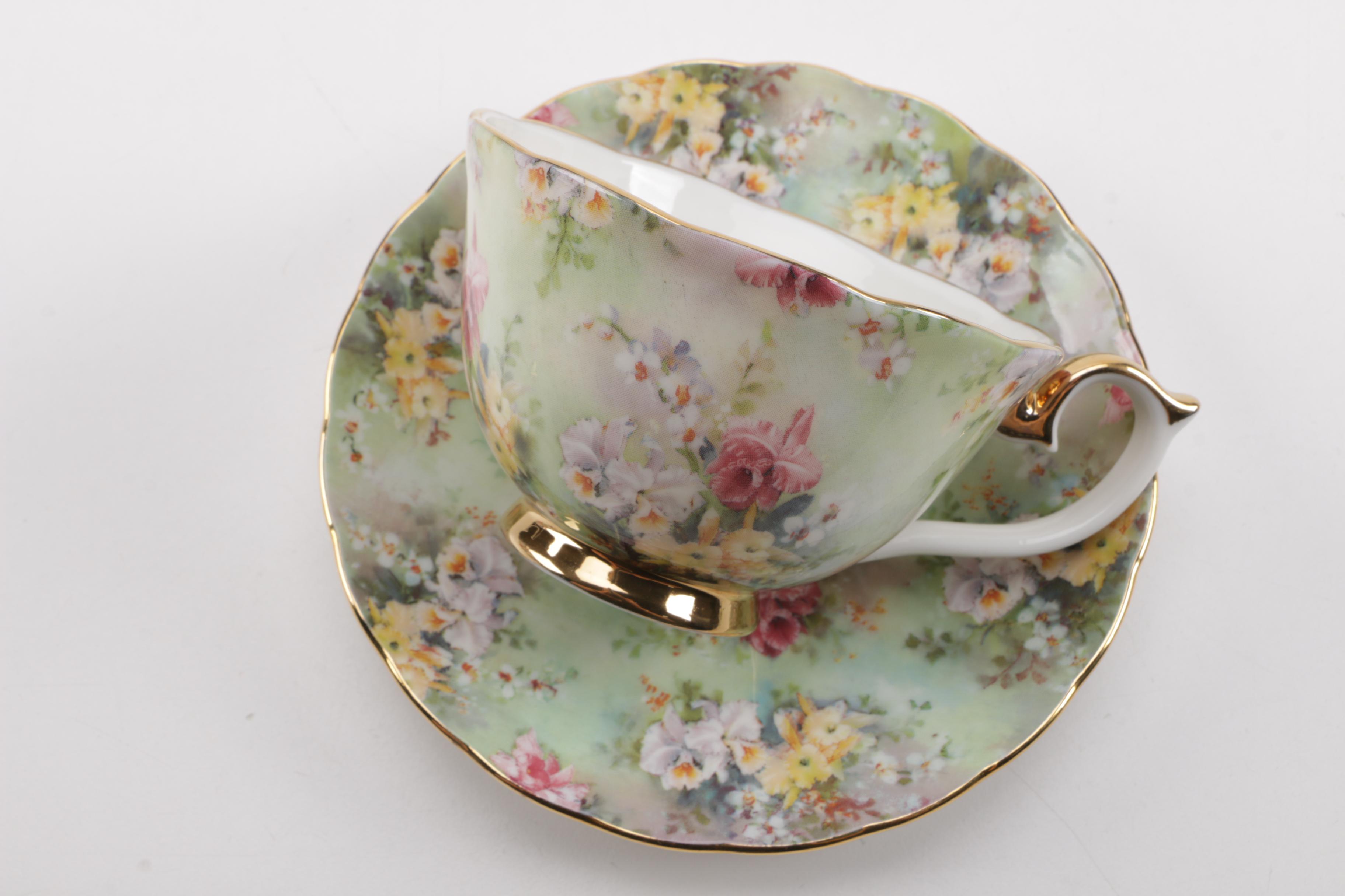 Bradford Editions "Lena Liu’s Glorious Chintz" Tableware and More