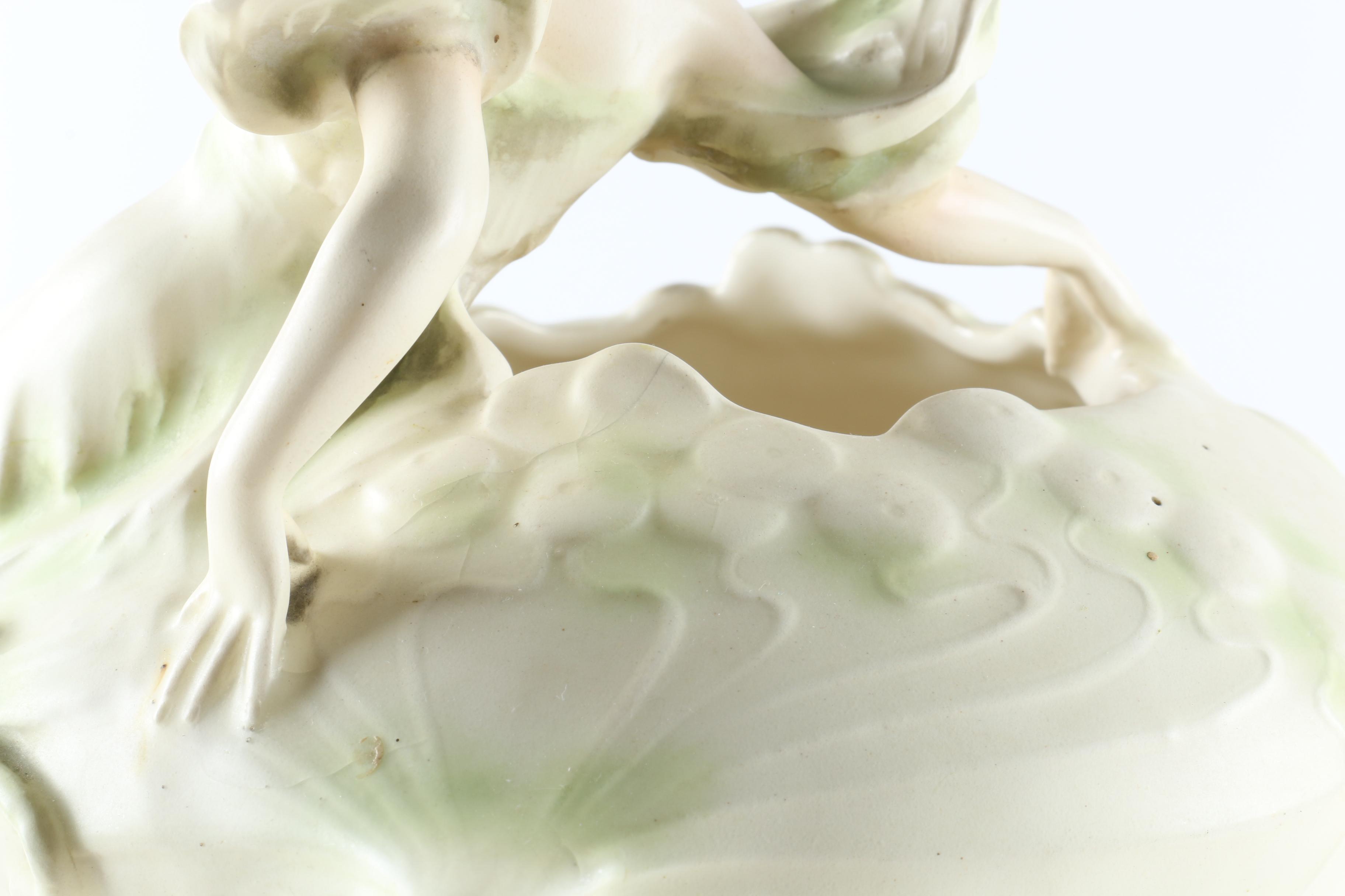 Art Nouveau Style Ceramic Vase