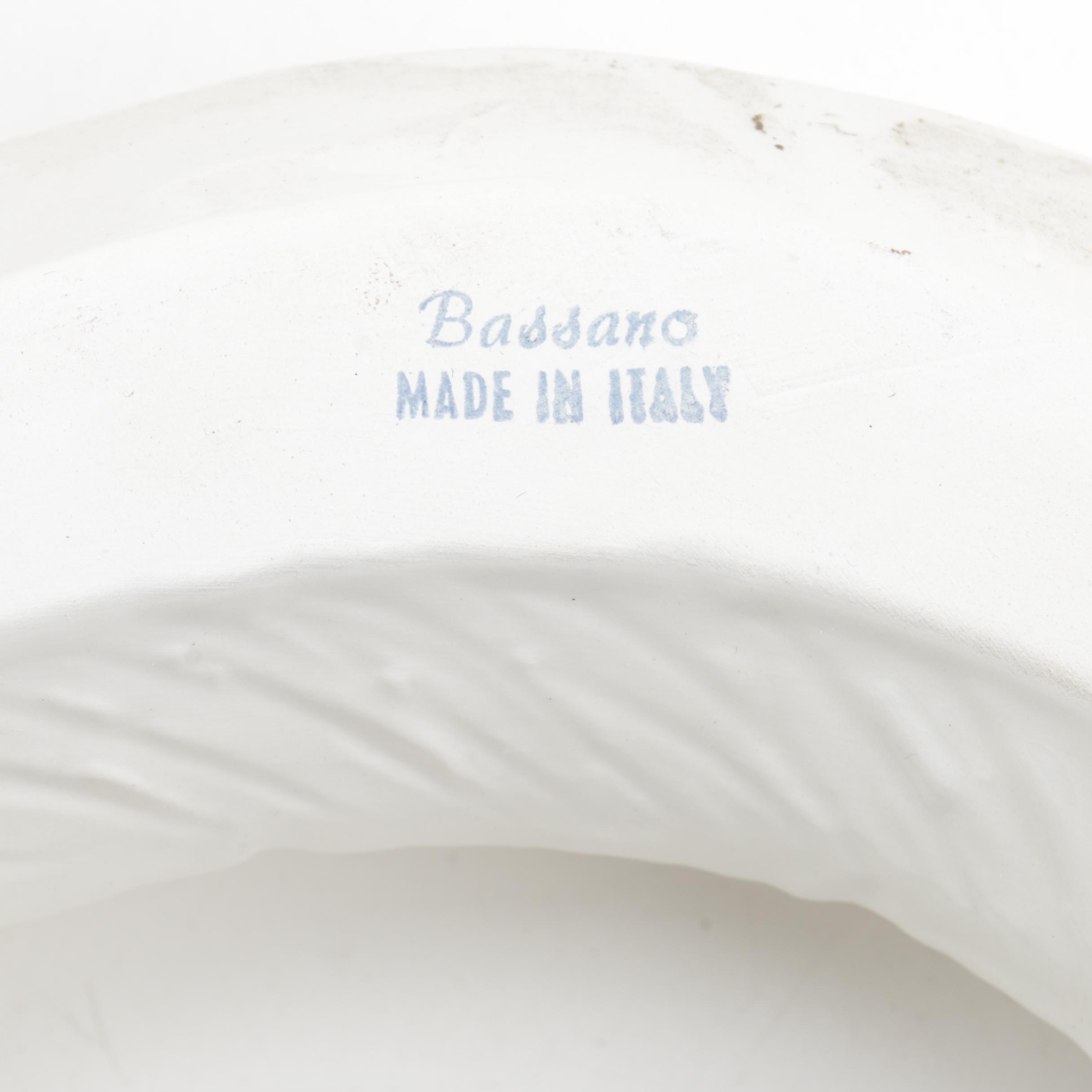 Italian Made Ceramic Rooster Figurine from Bassano