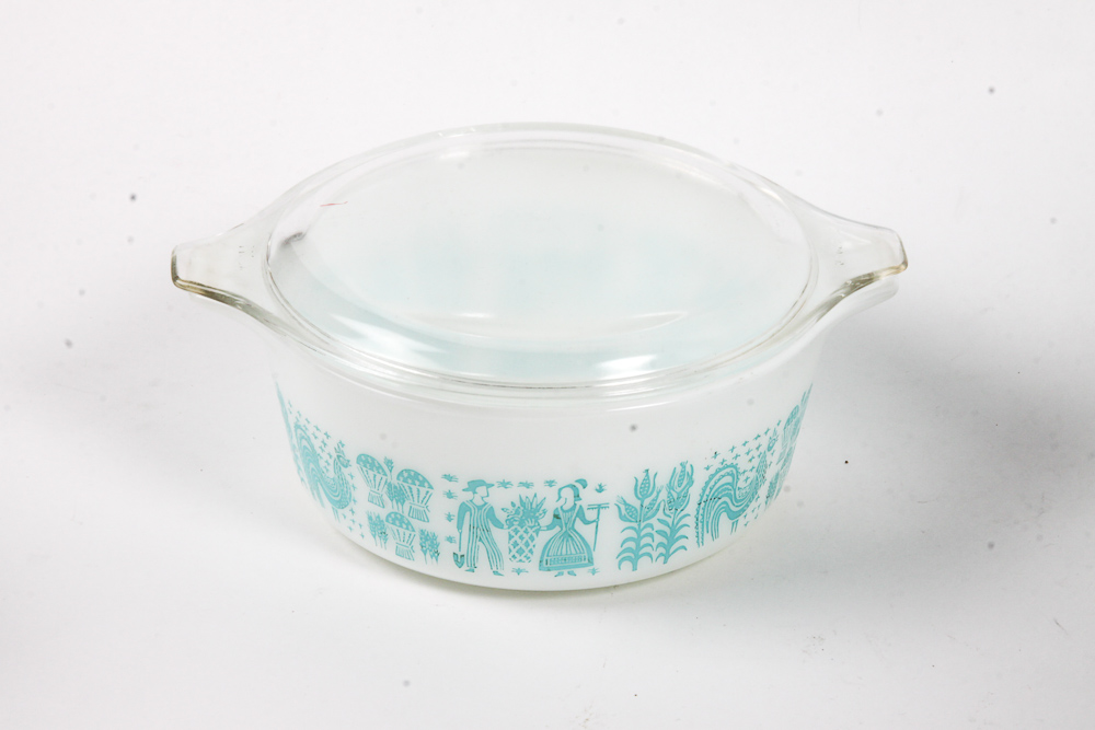 Vintage Blue and White Pyrex
