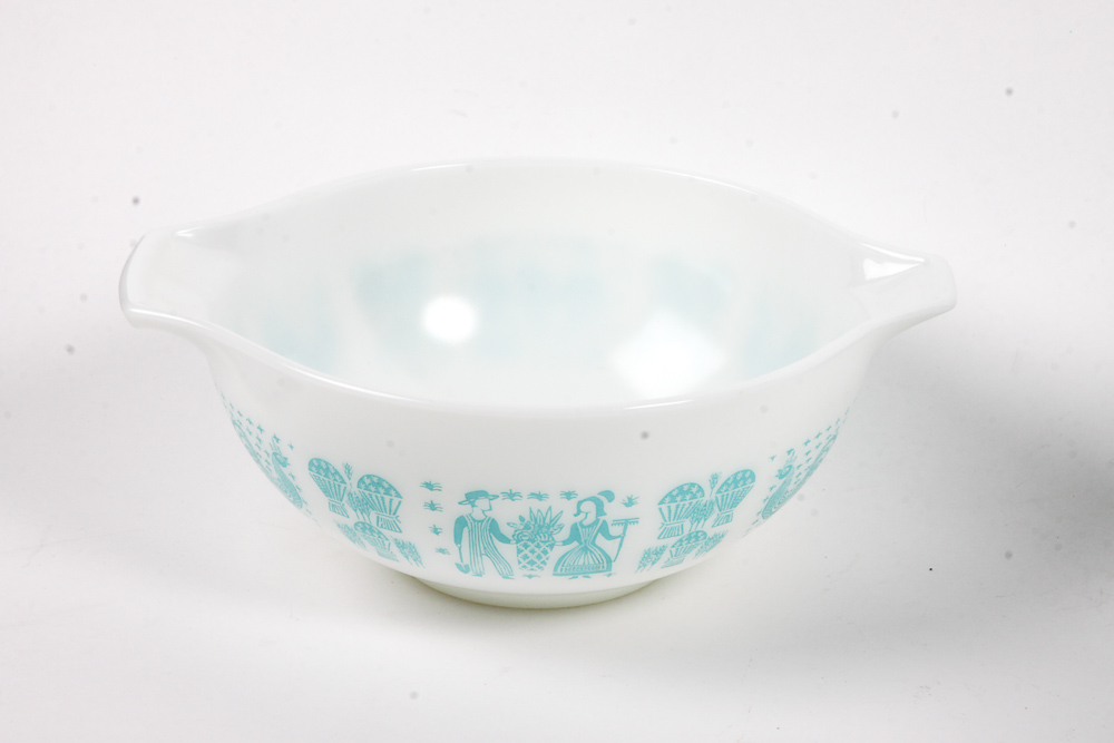 Vintage Blue and White Pyrex