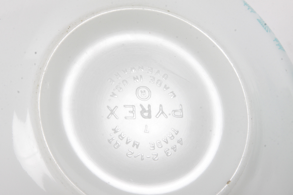Vintage Blue and White Pyrex