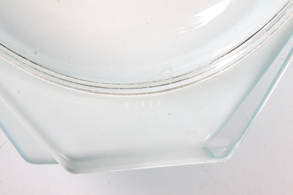 Vintage Blue and White Pyrex