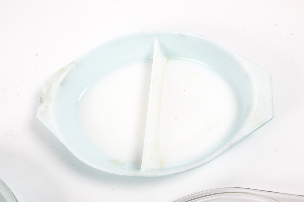 Vintage Blue and White Pyrex