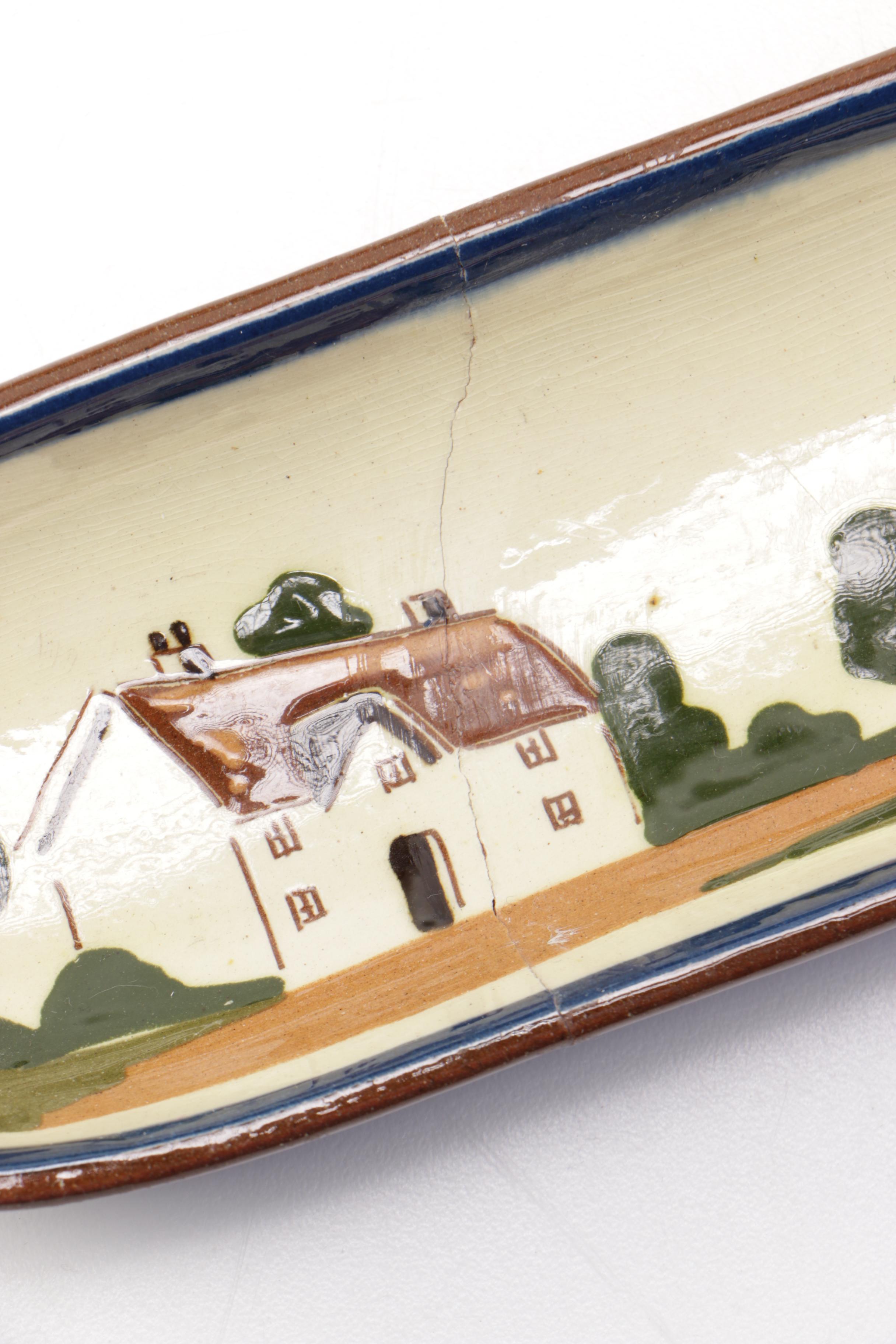 Collection of Watcombe Torquay Pottery "Motto Ware"