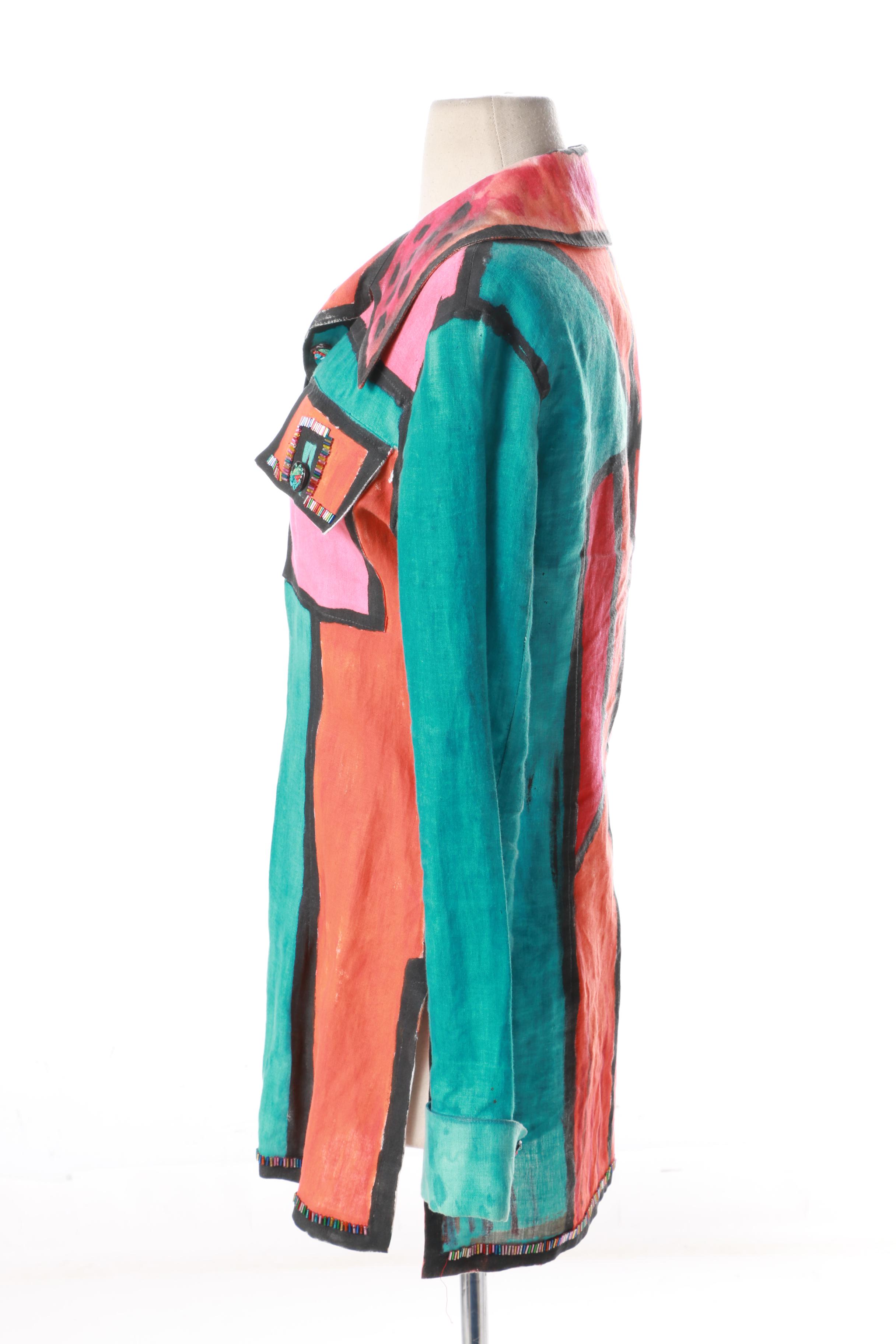 Women's On Aura Tout Vu Hand-Painted Jacket