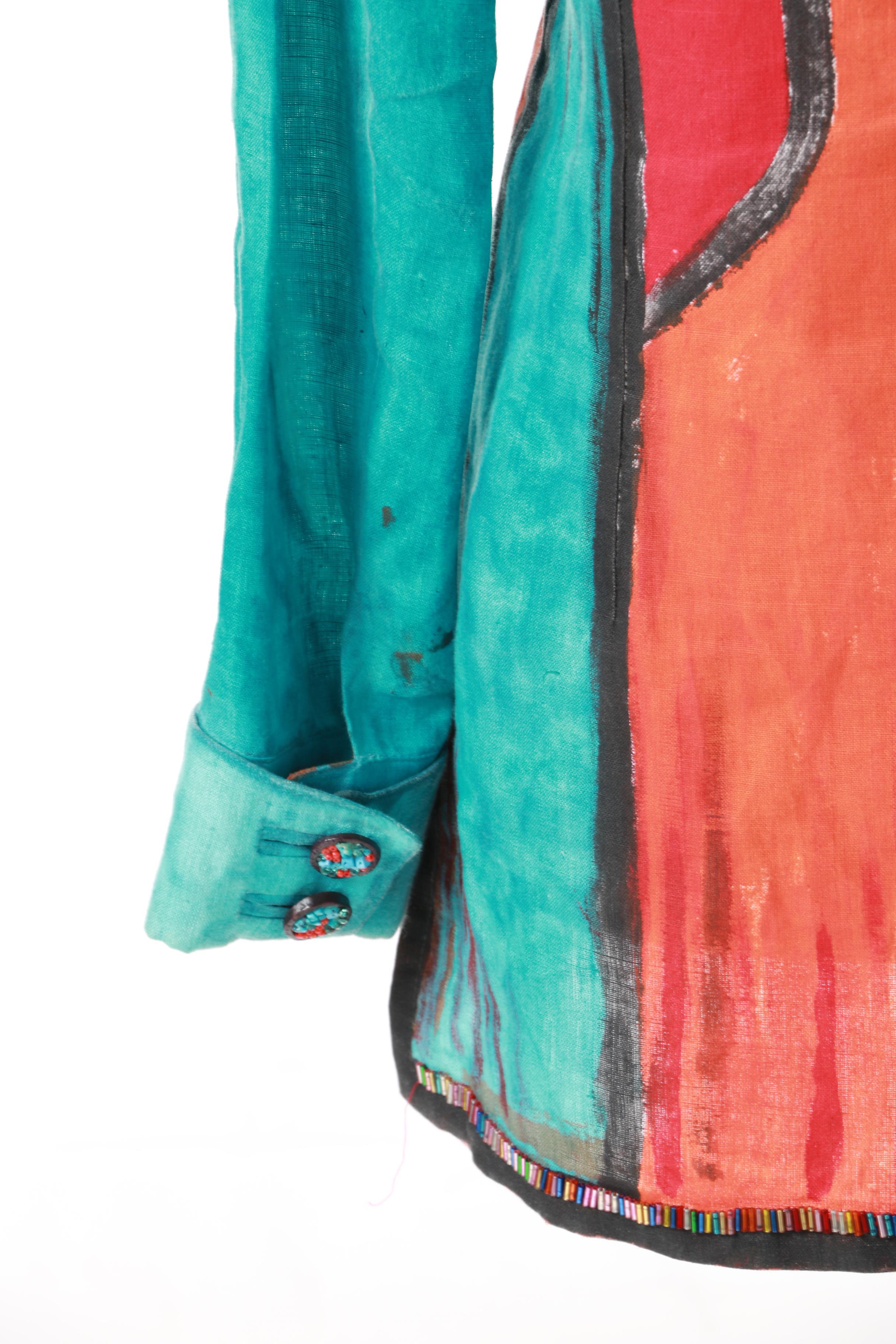 Women's On Aura Tout Vu Hand-Painted Jacket