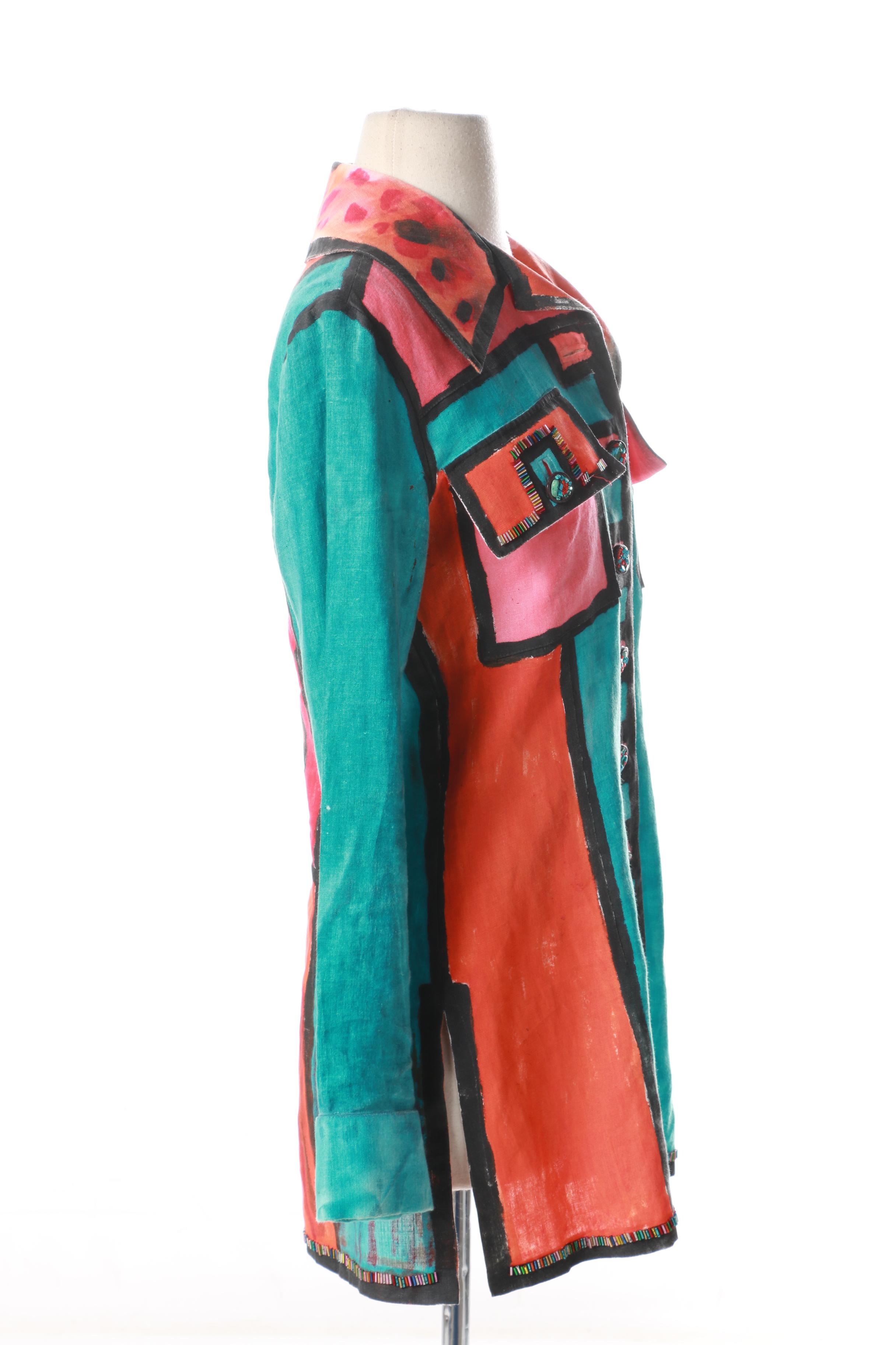 Women's On Aura Tout Vu Hand-Painted Jacket