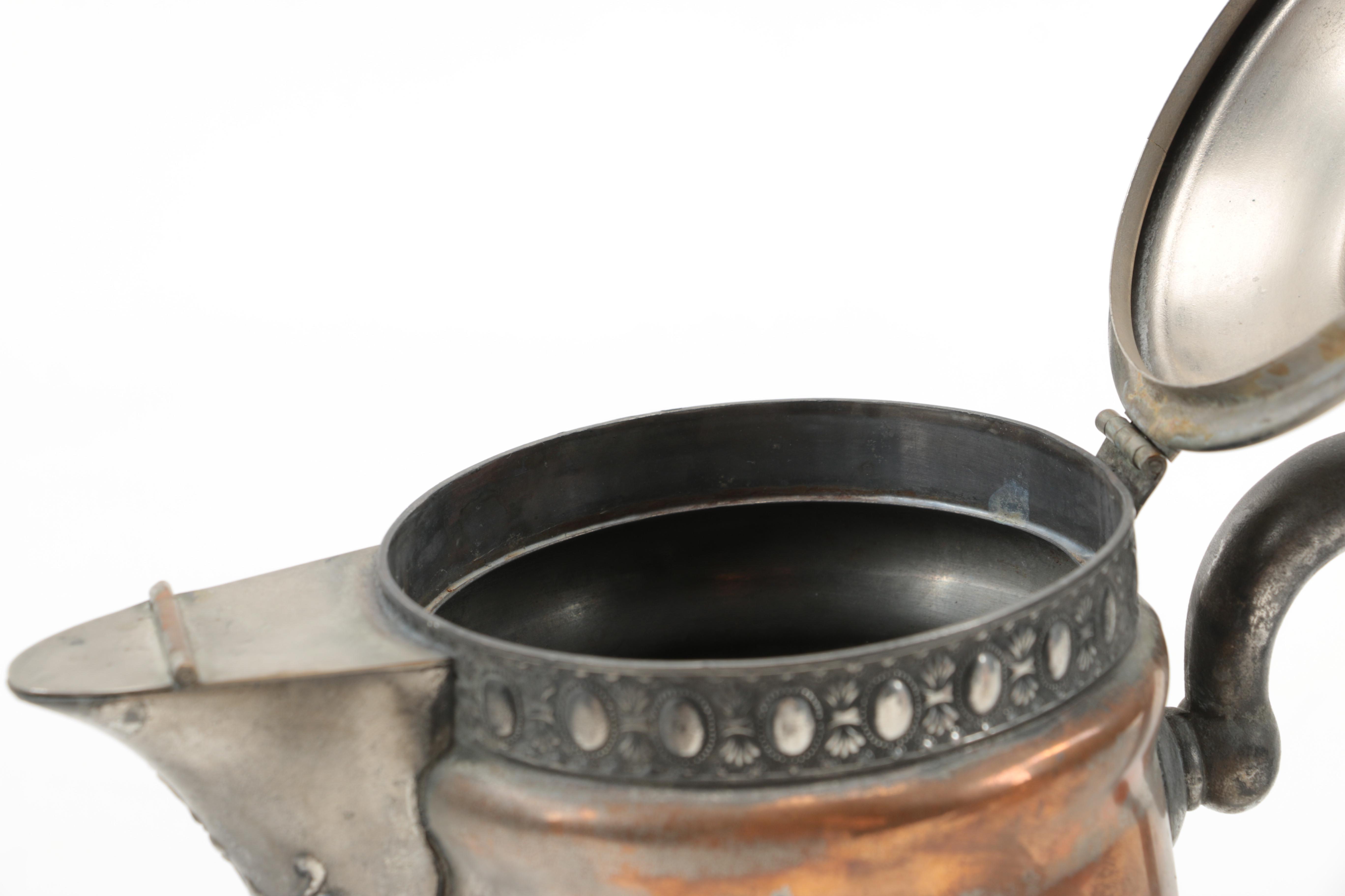 Vintage Copper Teapots and Kettles Including Manning & Bowman