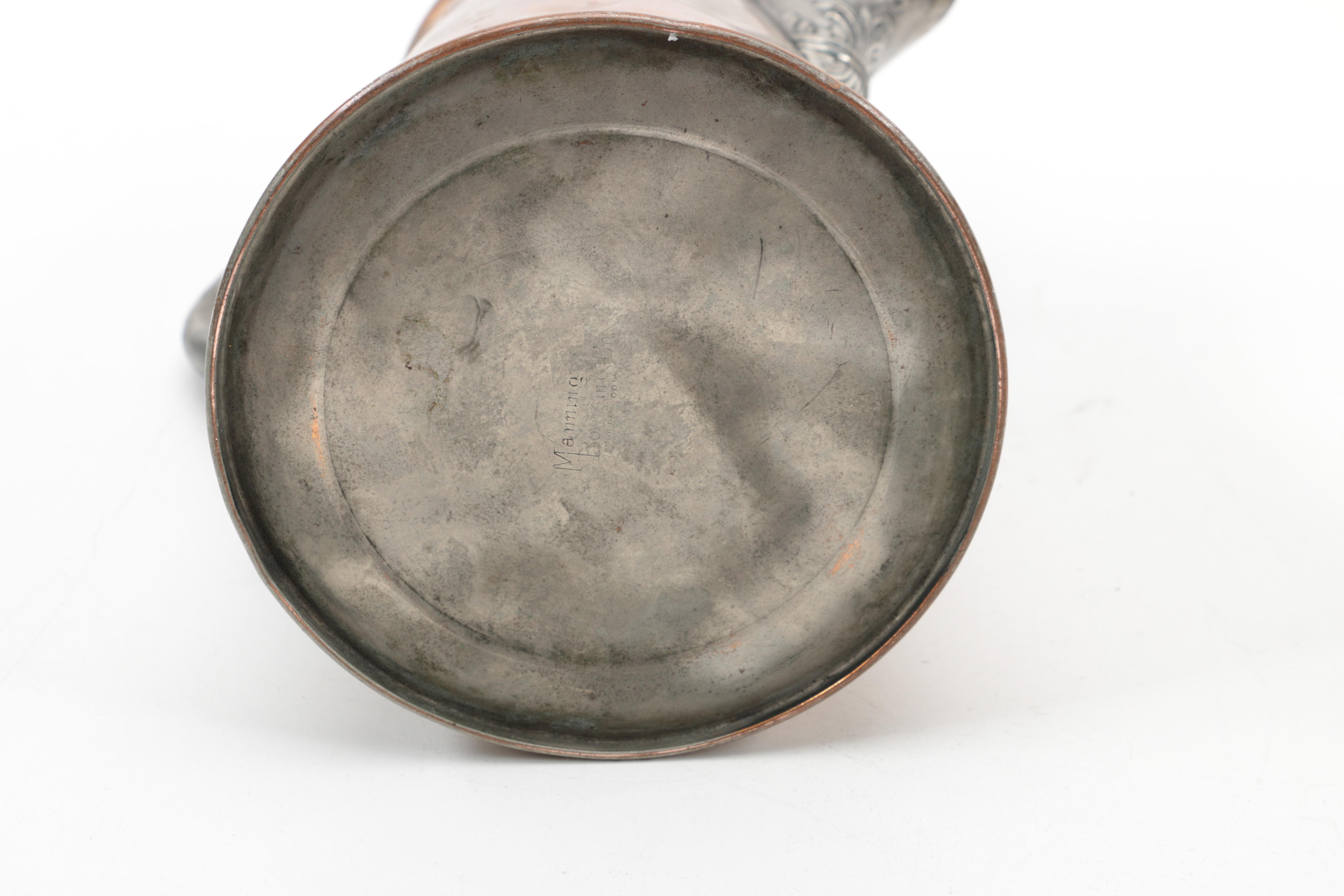 Vintage Copper Teapots and Kettles Including Manning & Bowman