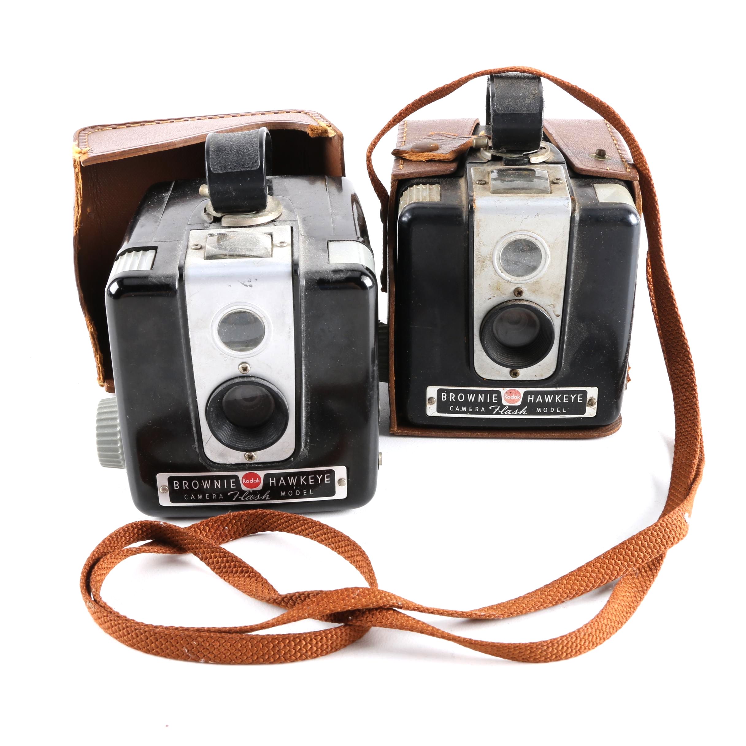 Two Brownie Hawkeye Cameras