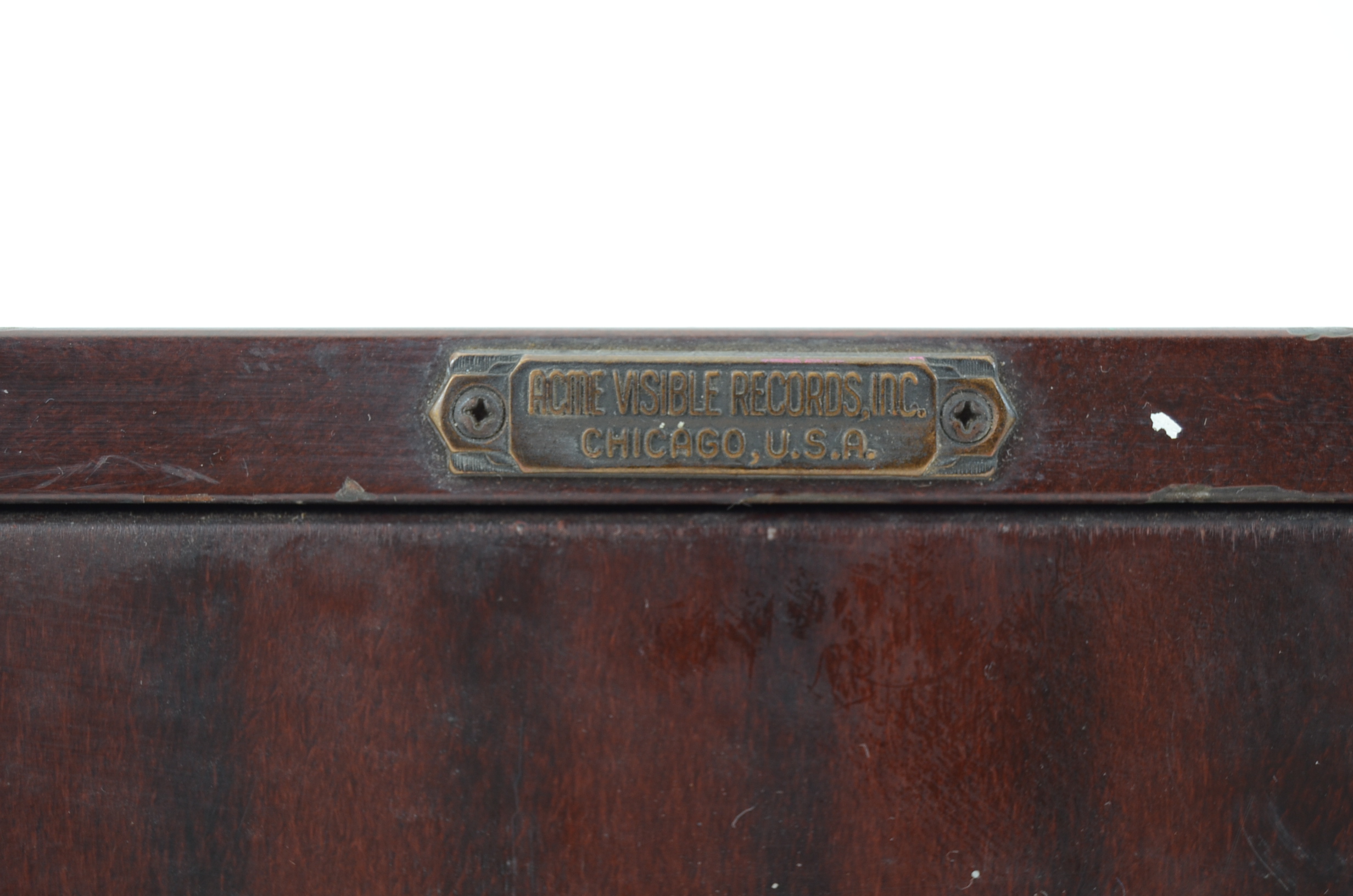 Metal Acme Card File