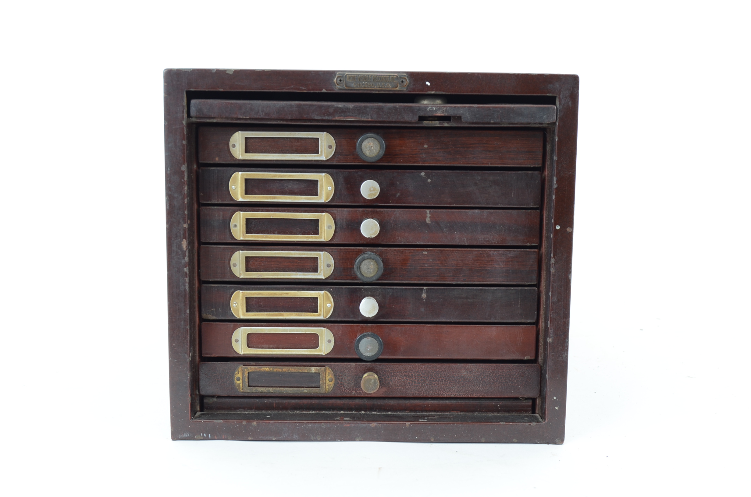 Metal Acme Card File