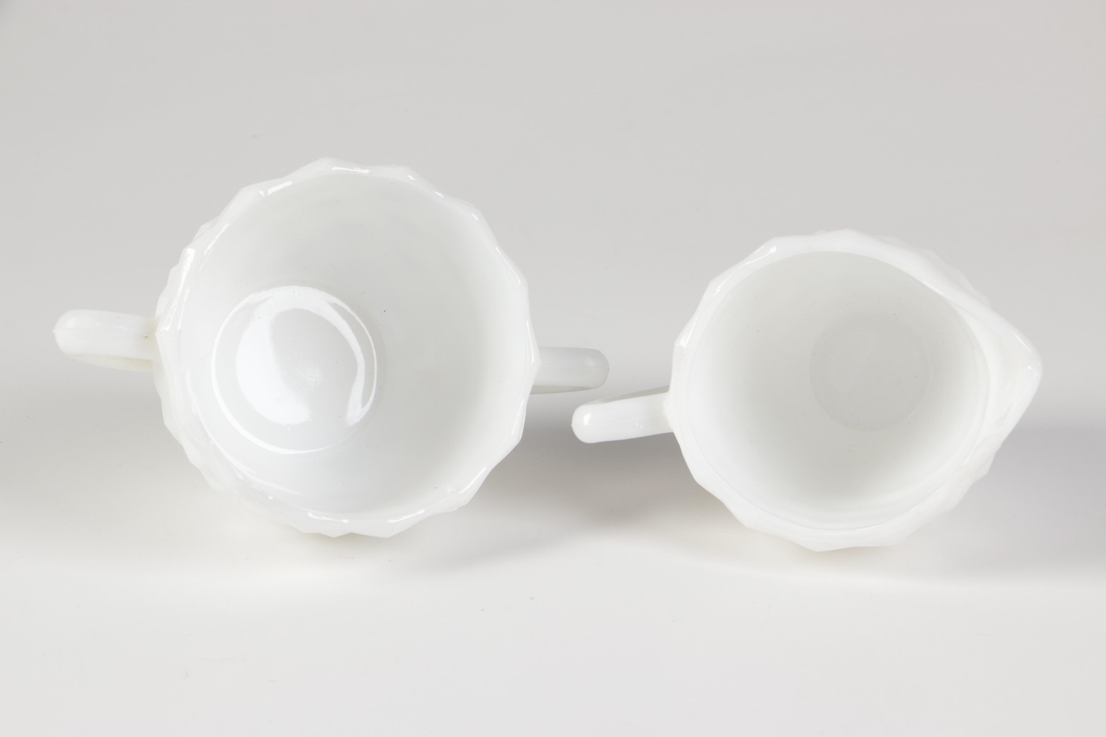 Milk Glass Tableware